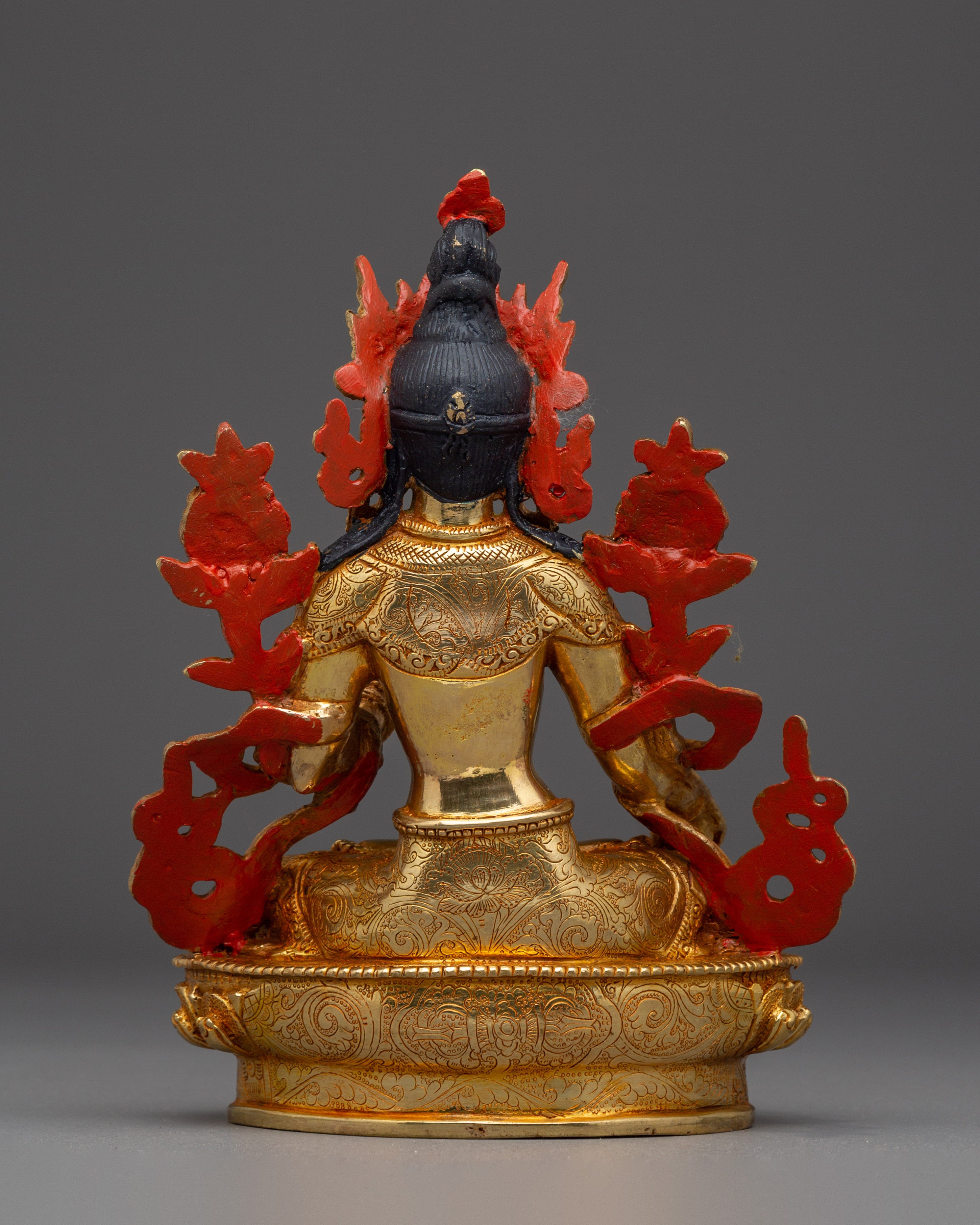 Buddhist White Tara Deity Statue for Dharma Decor