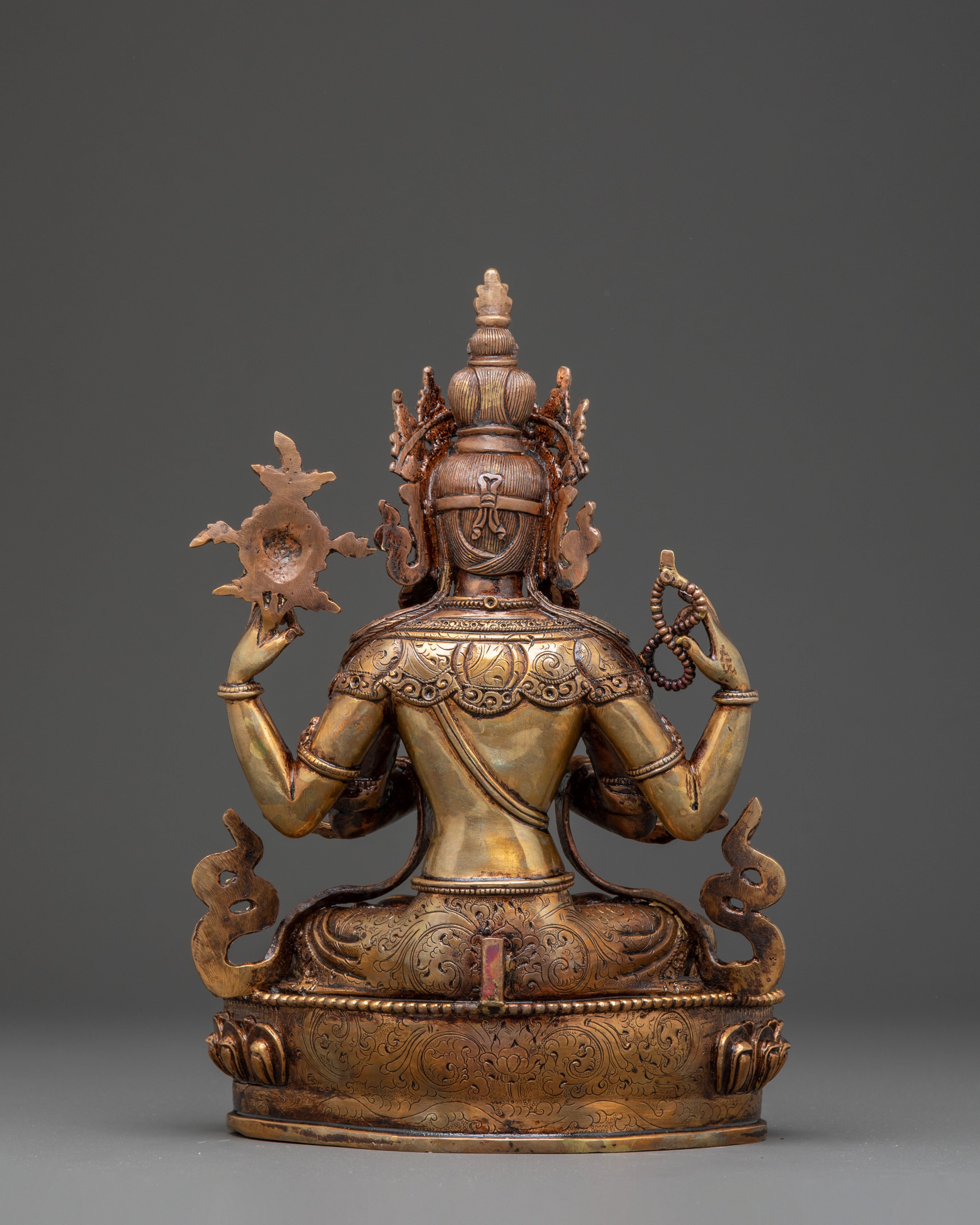 Tranquil Statue of Chenrezig | Bodhisattva of Compassion