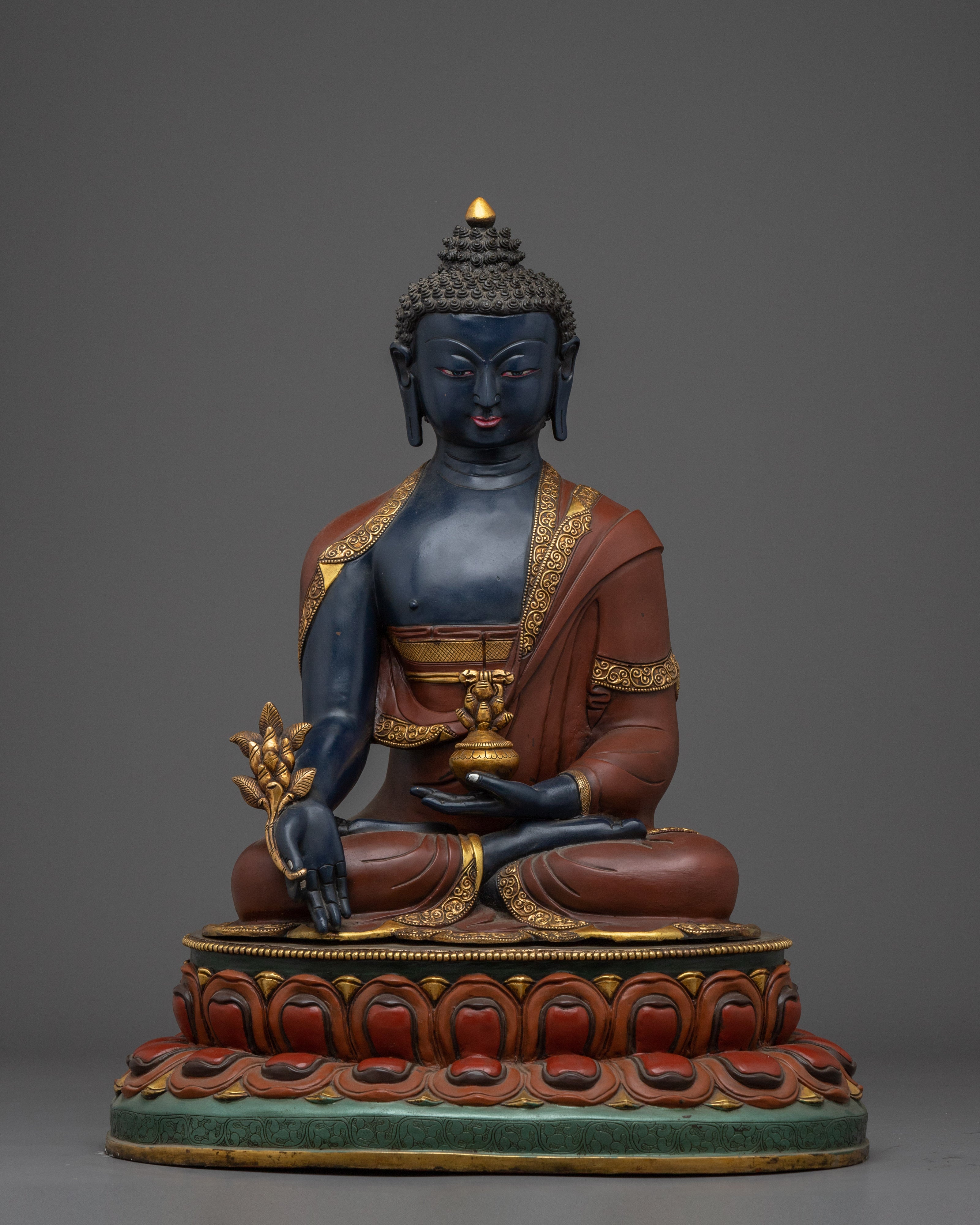 Medicine Buddha Enlighten Healing Figurine