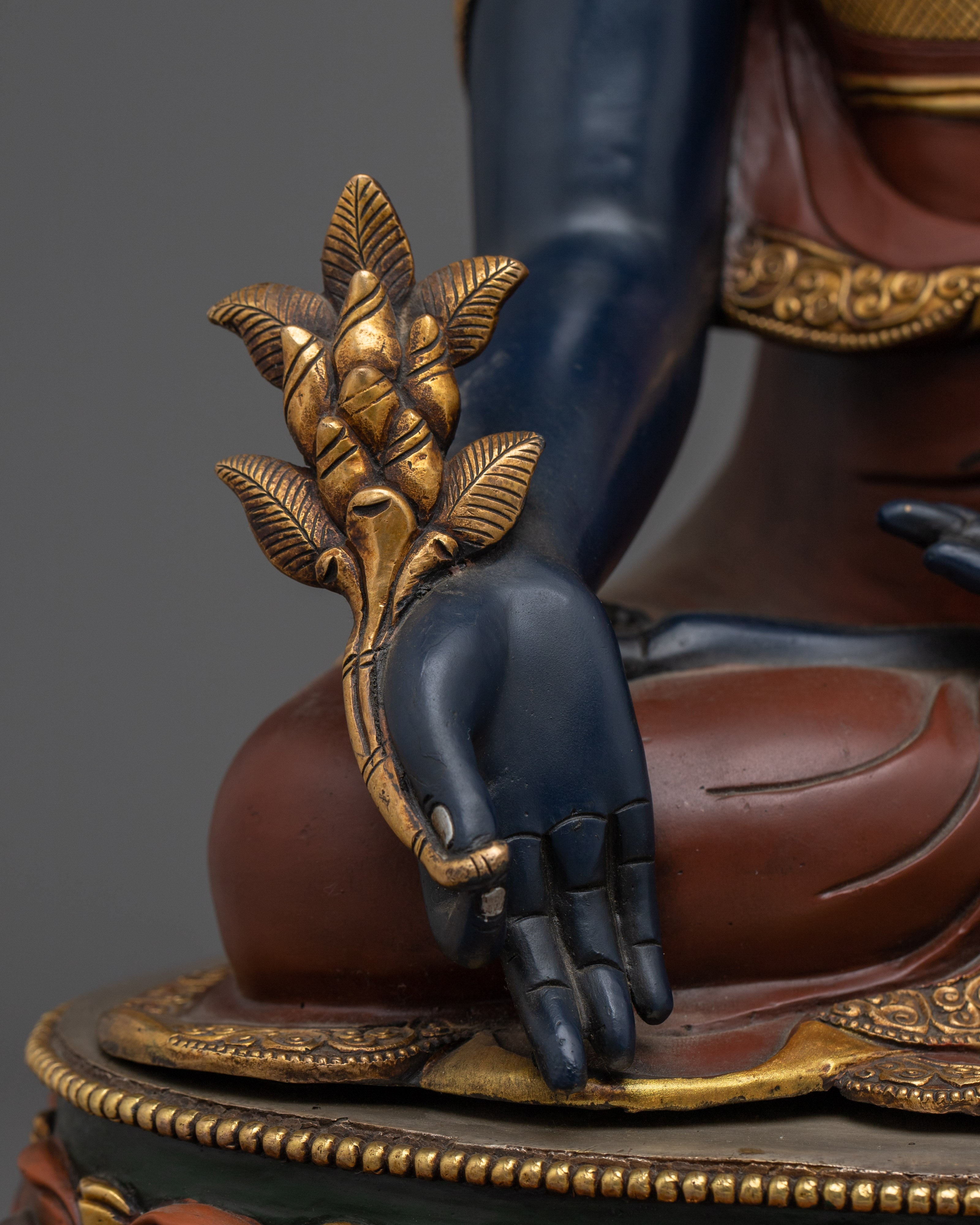 Medicine Buddha Enlighten Healing Figurine | Symbol of wellness and Enlightenment