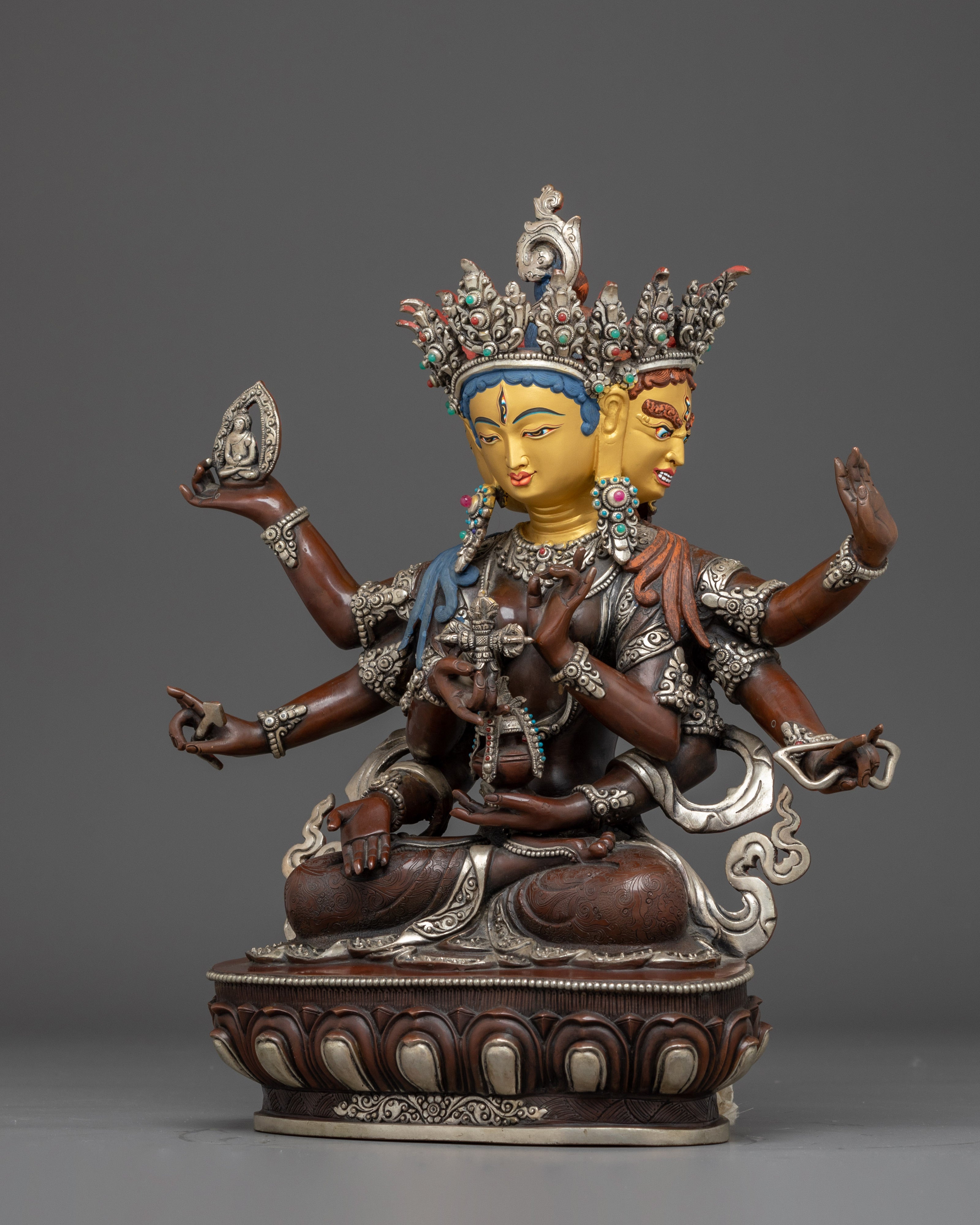 Namgyalma Oxidized Artwork: Longevity and Healing Dakini