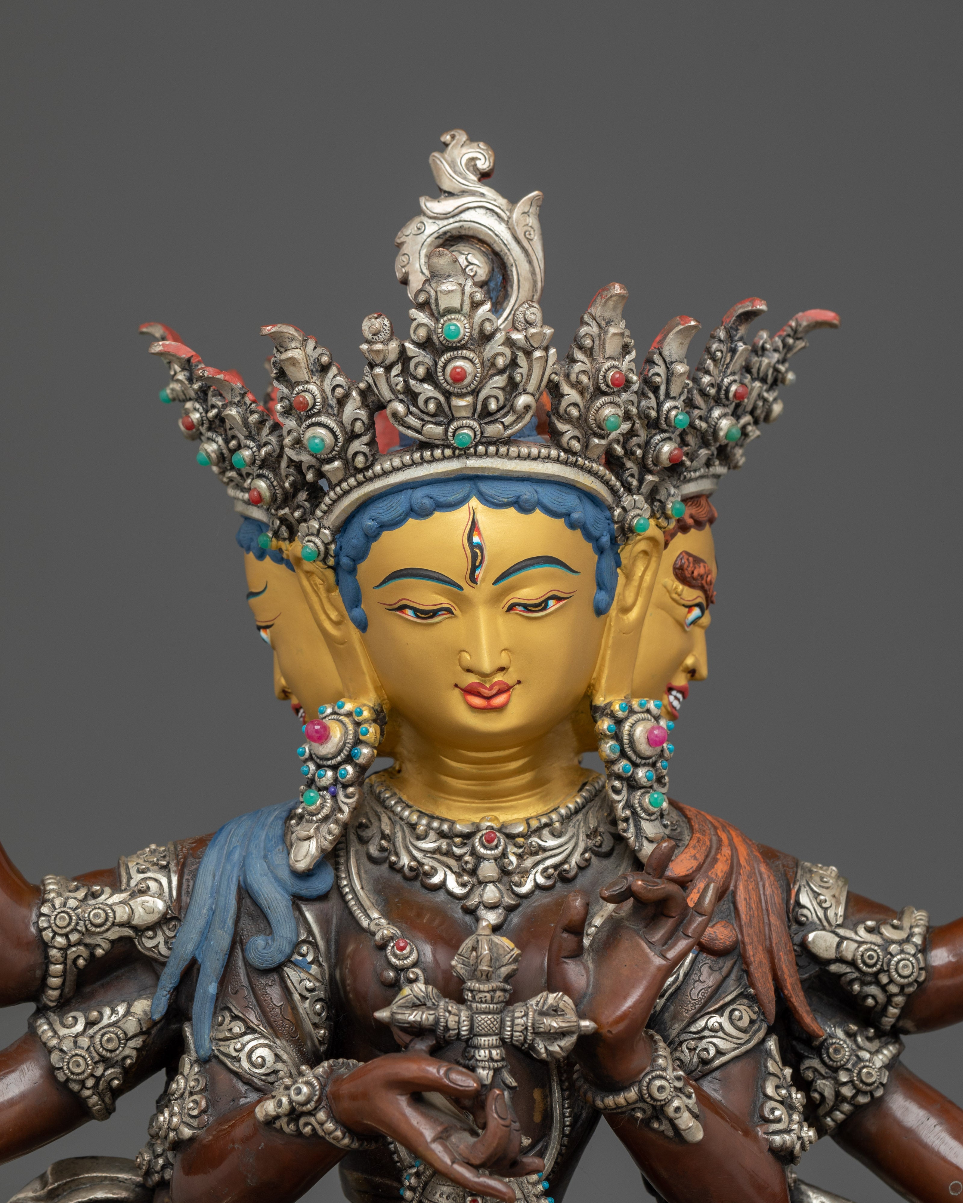 Namgyalma Oxidized Artwork: Longevity and Healing Dakini