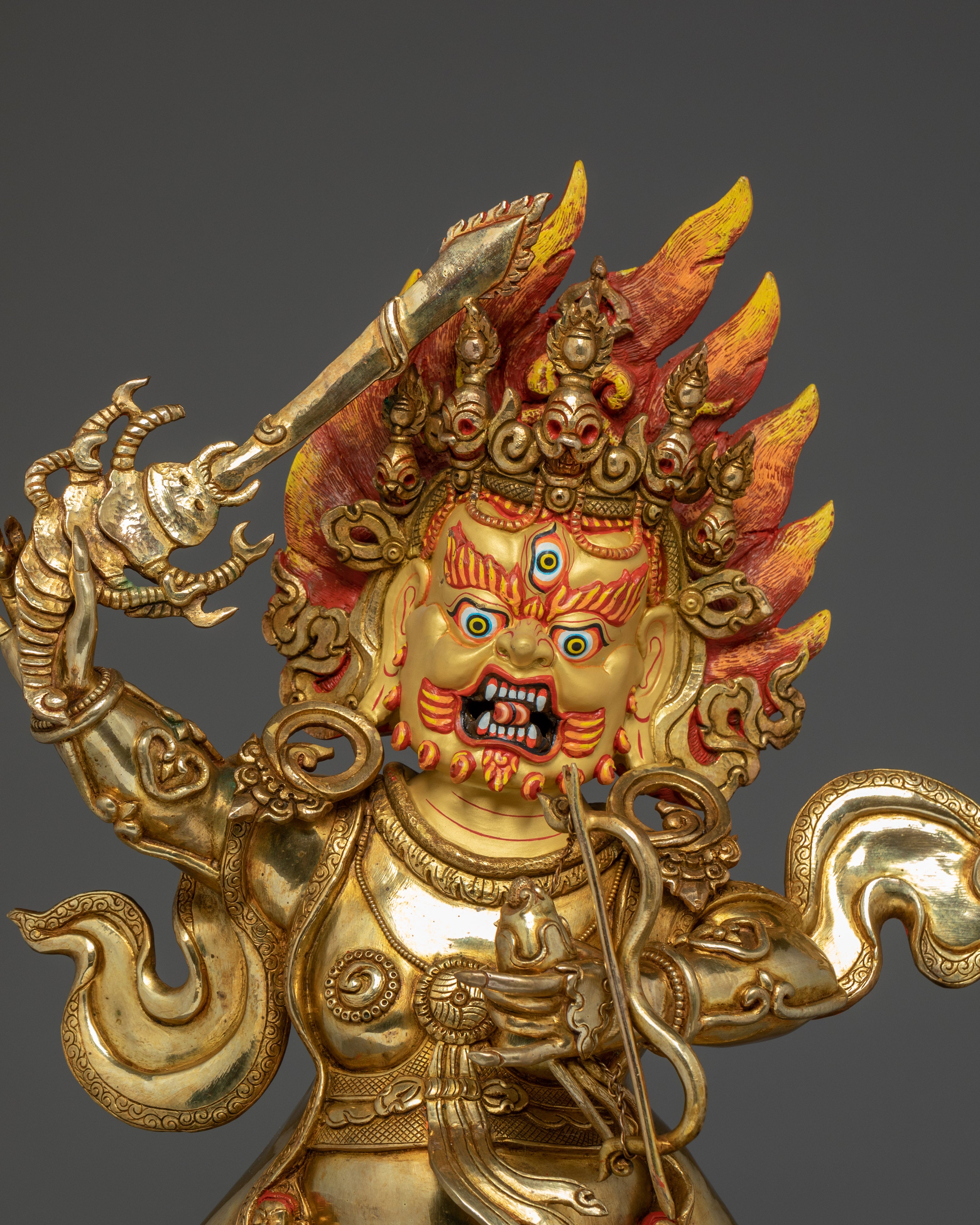 Himalayan Mahakala Begtsechen | Fierce Guardian of the Dharma