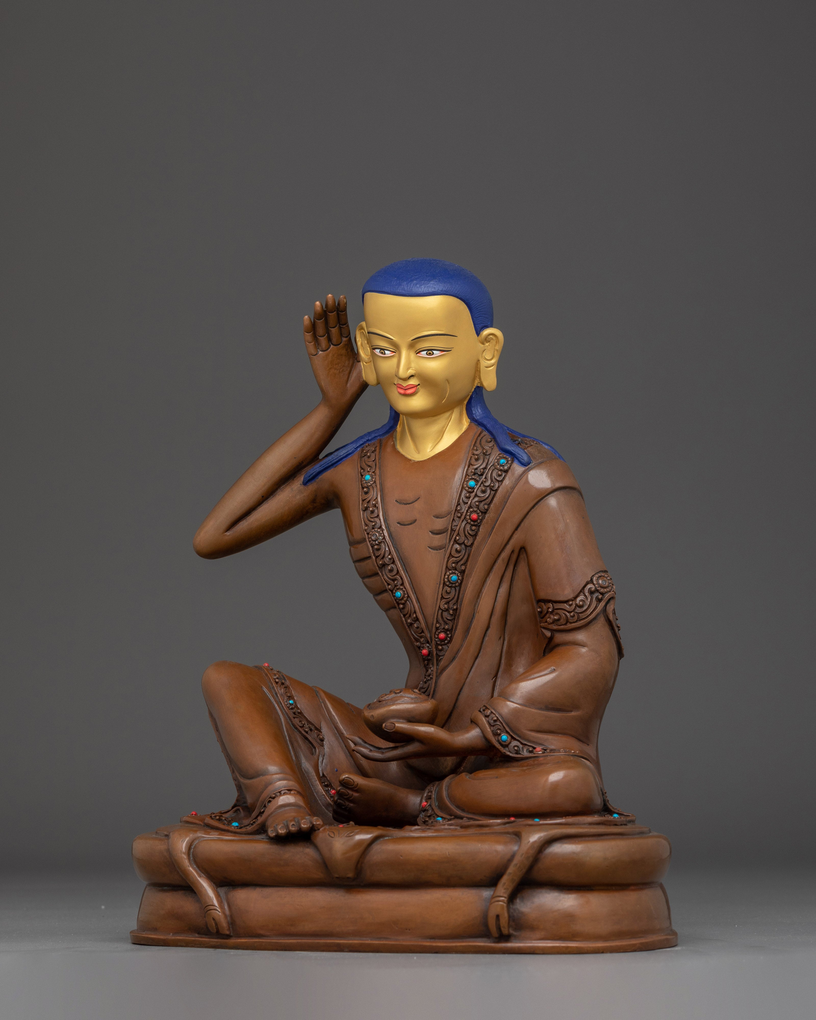 Milarepa Statue: The Tibetan Buddhist Master