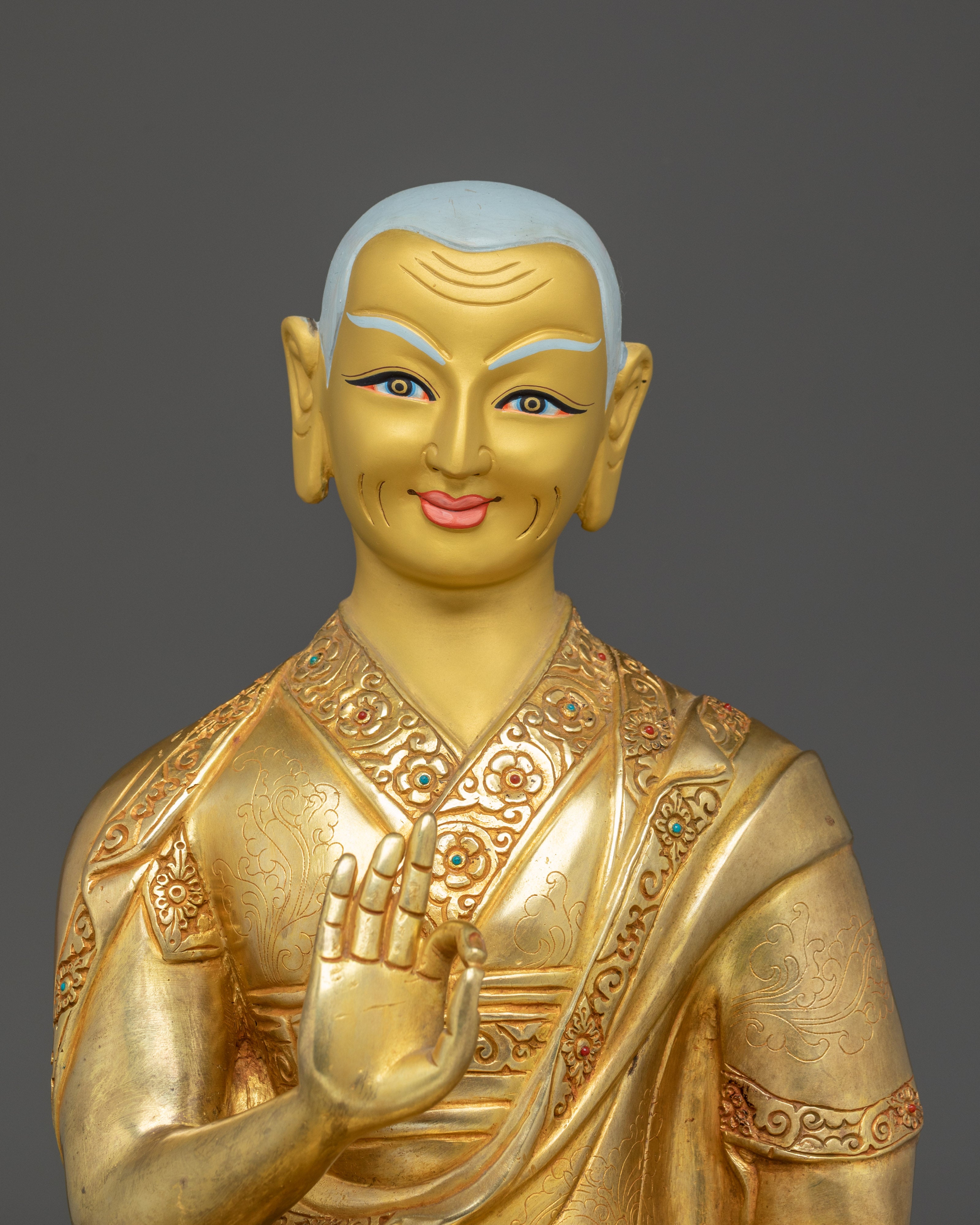 Tsong Khapa Set | Himalayan Handmade Artwork