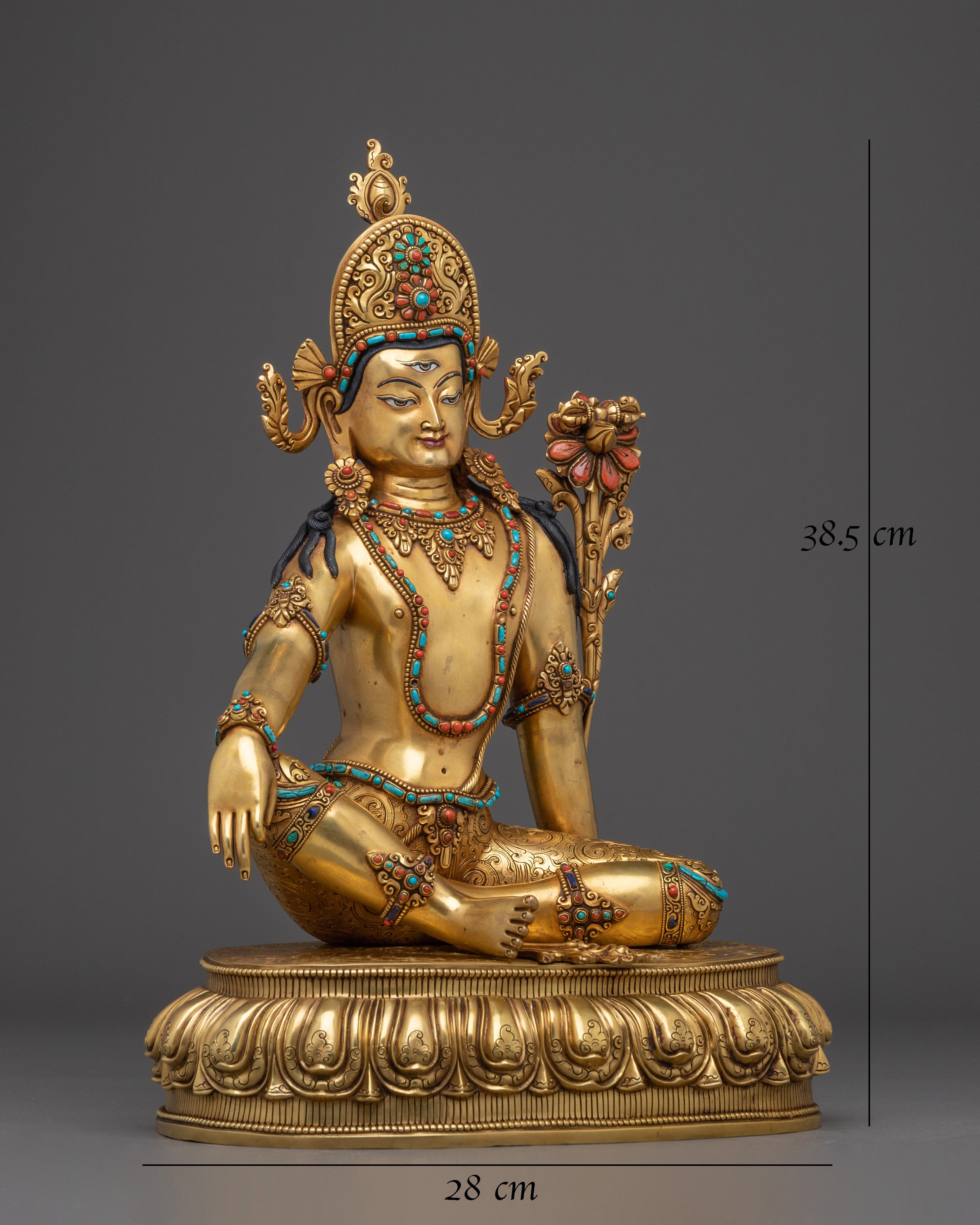 himalayan-indra-statue