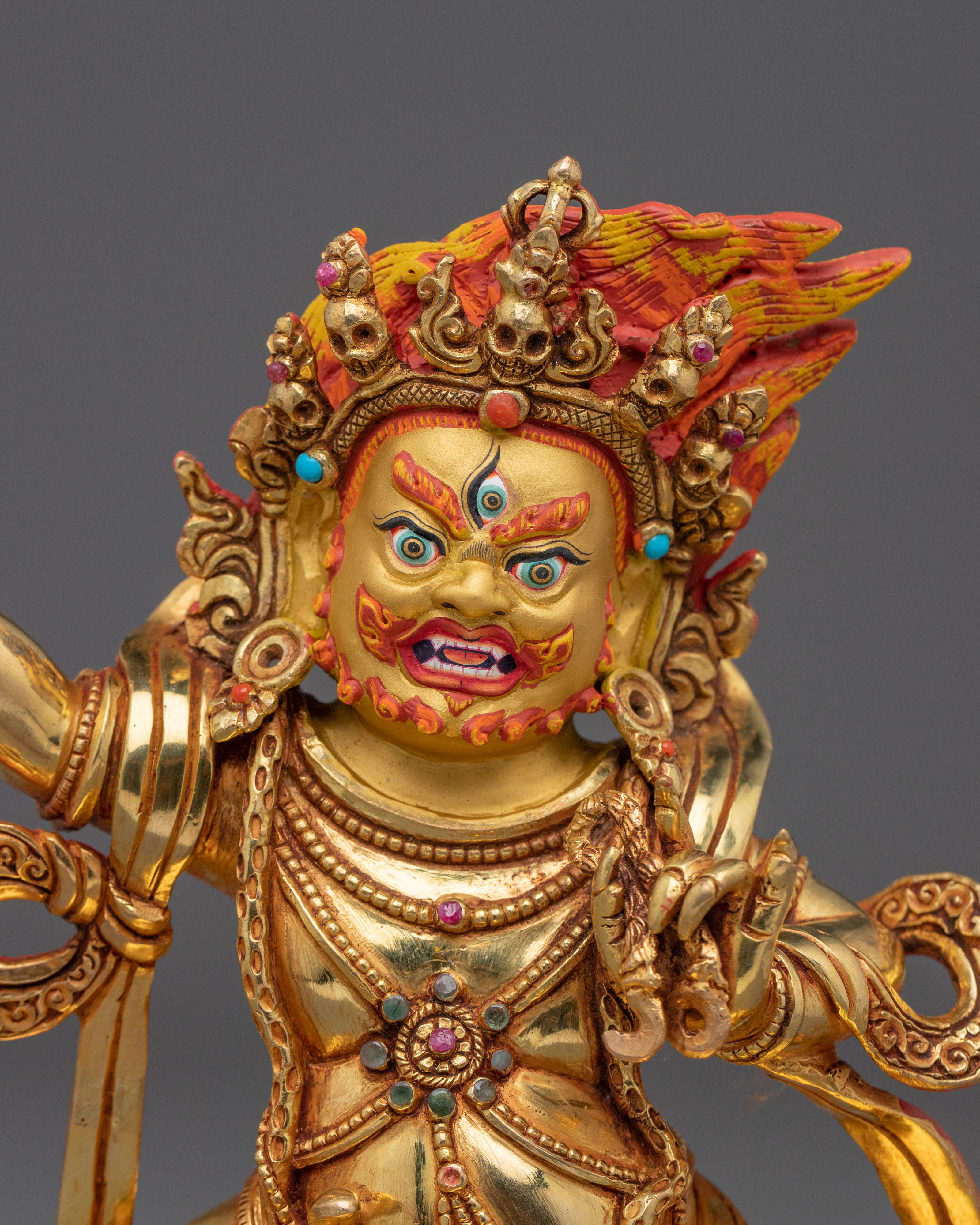 Vajrapani, Guardian of Dharma | Wrathful Bodhisattva of Strength