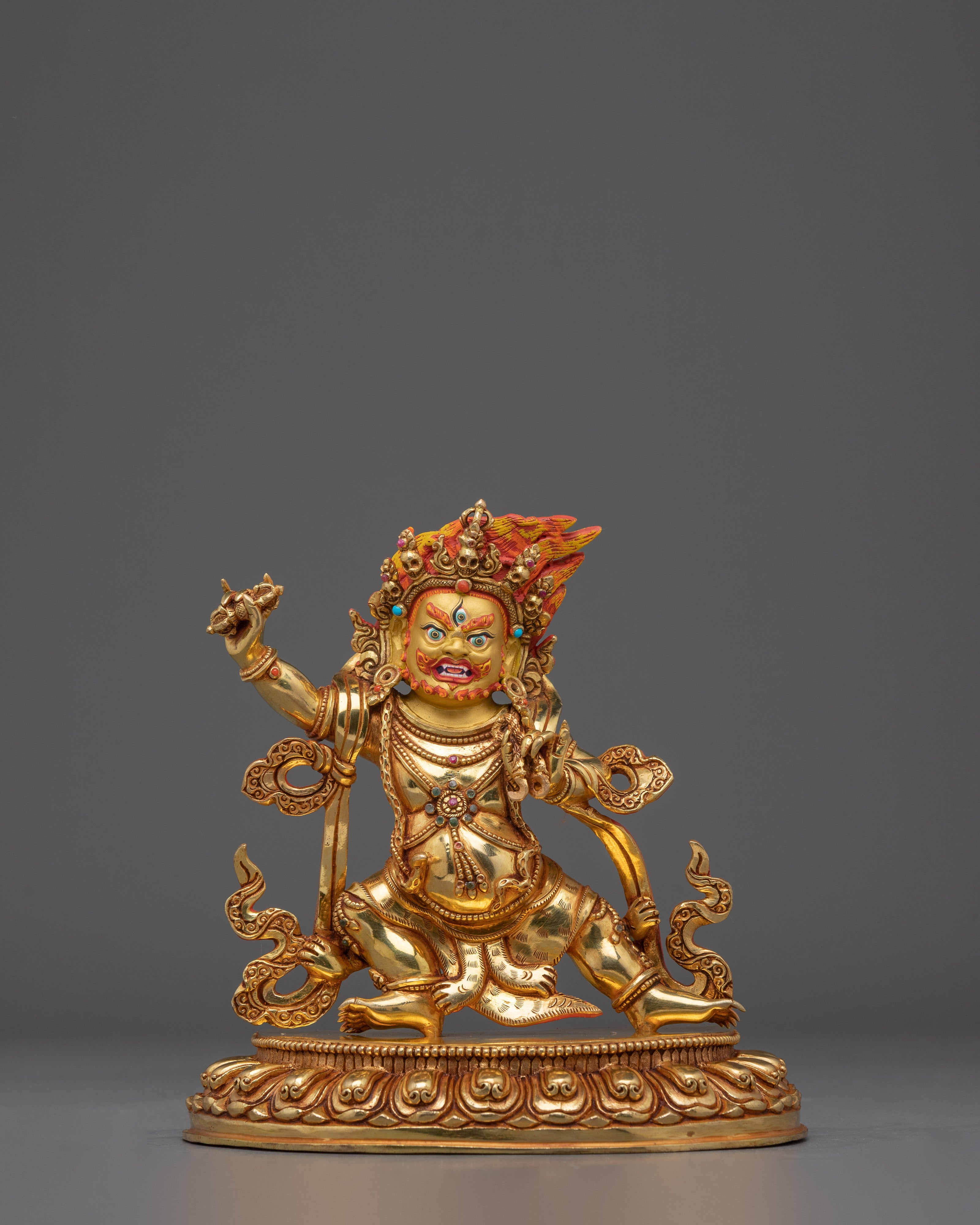 Vajrapani, Guardian of Dharma | Wrathful Bodhisattva of Strength
