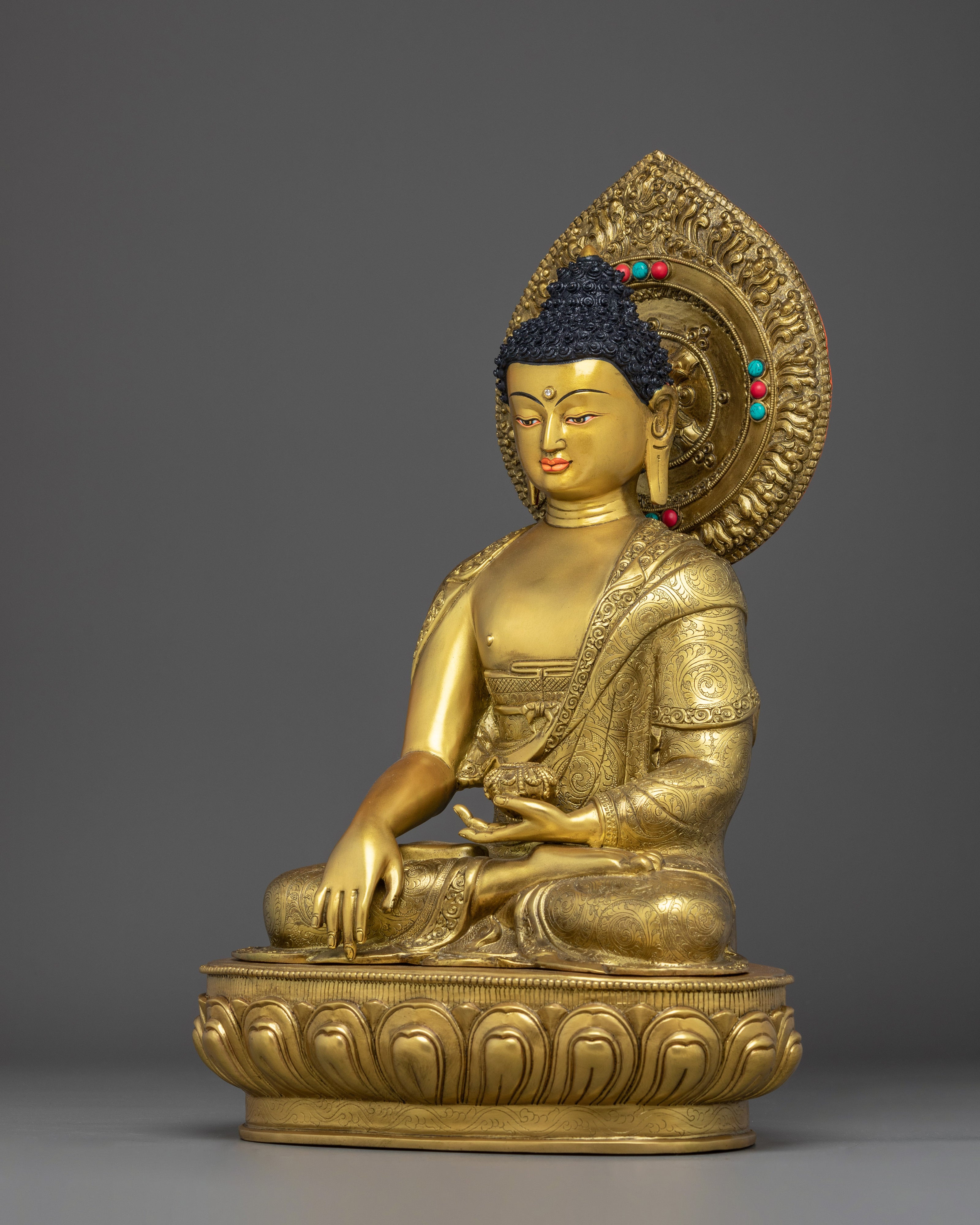 Shakyamuni Buddha Art, Dharma Founder Figure