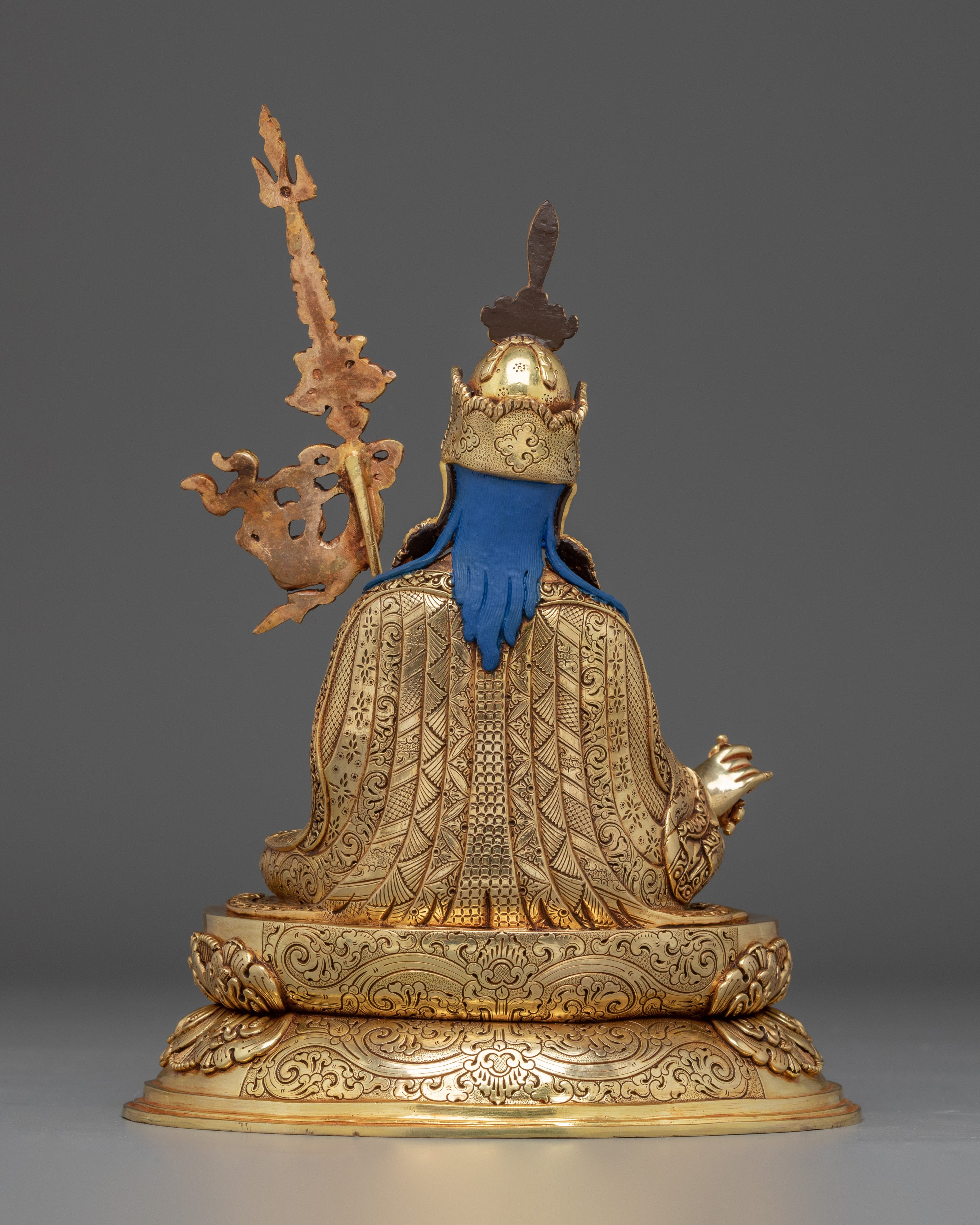 Meditation Idol Guru Rinpoche Artwork | Handmade Nepali Statue