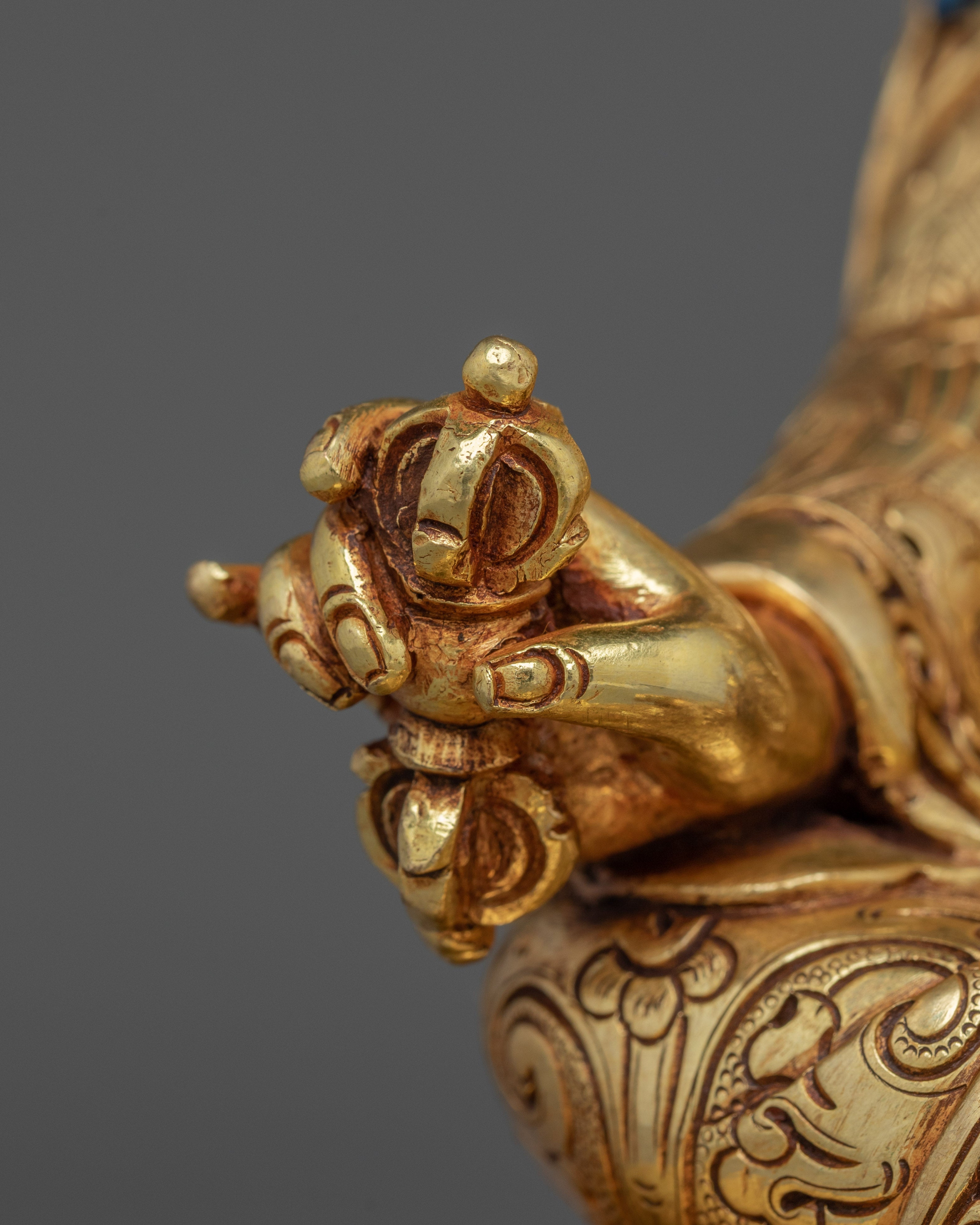 Meditation Idol Guru Rinpoche Artwork | Handmade Nepali Statue