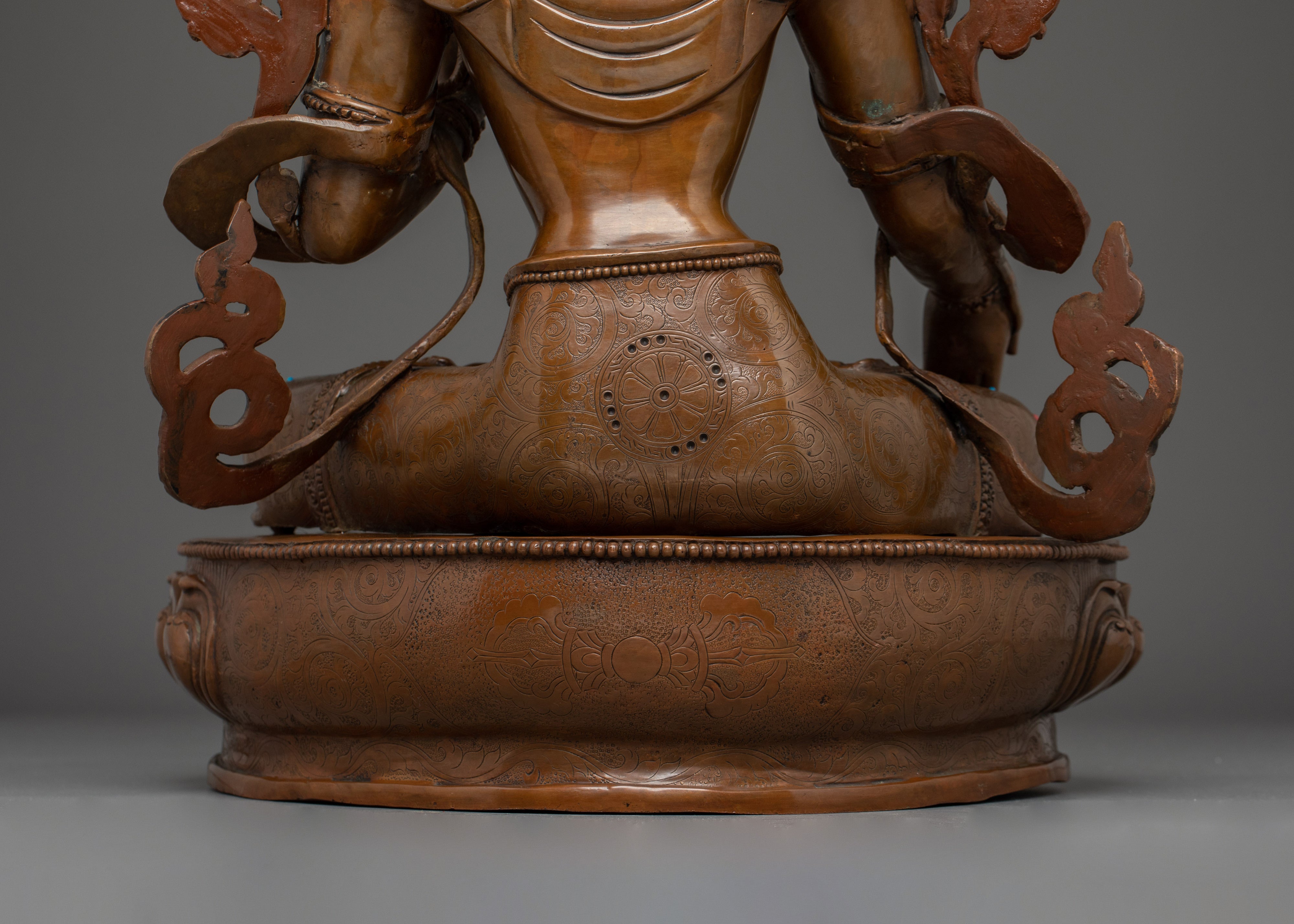 White Tara, Peaceful Artwork | Handcrafted Nepali Icon for Meditation