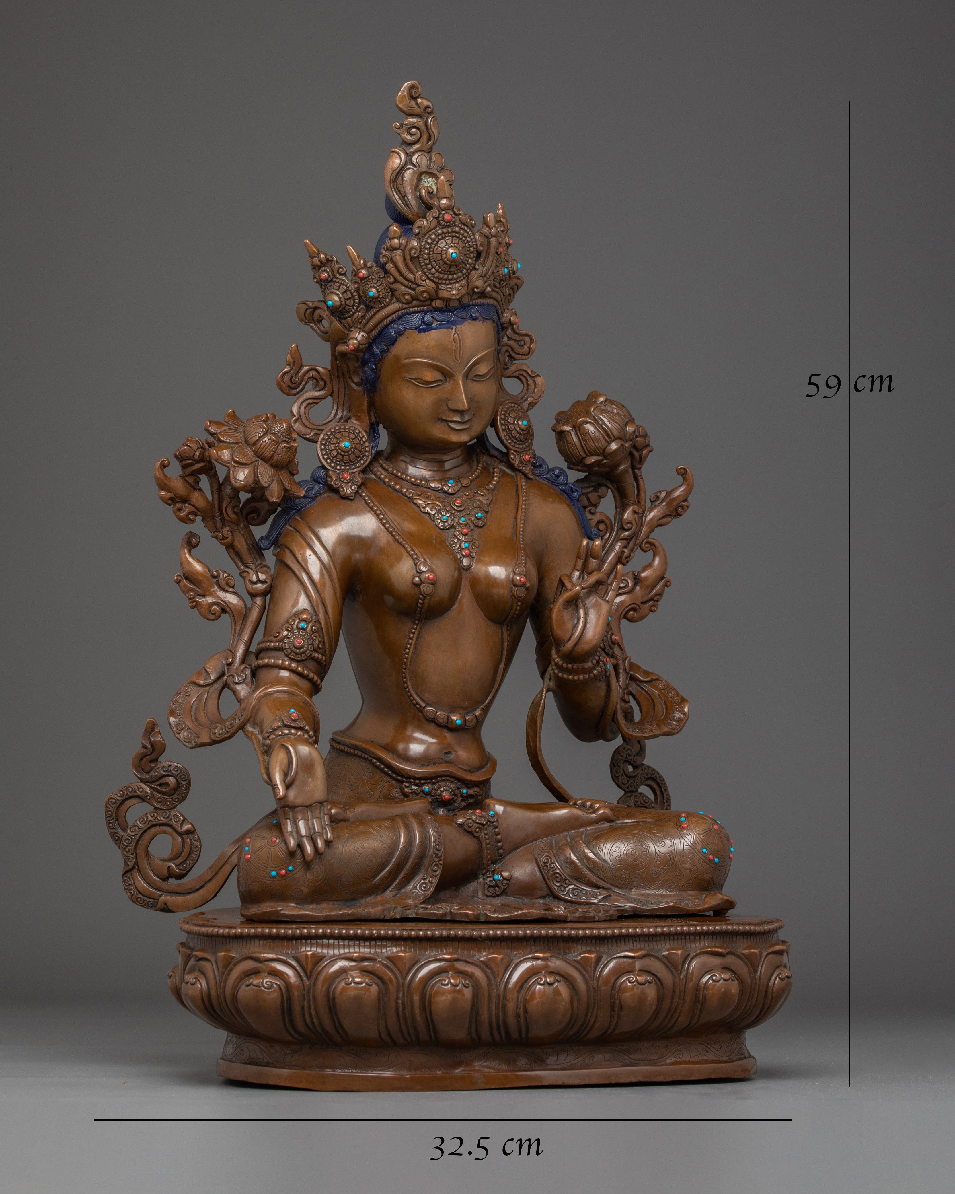 White Tara, Peaceful Artwork