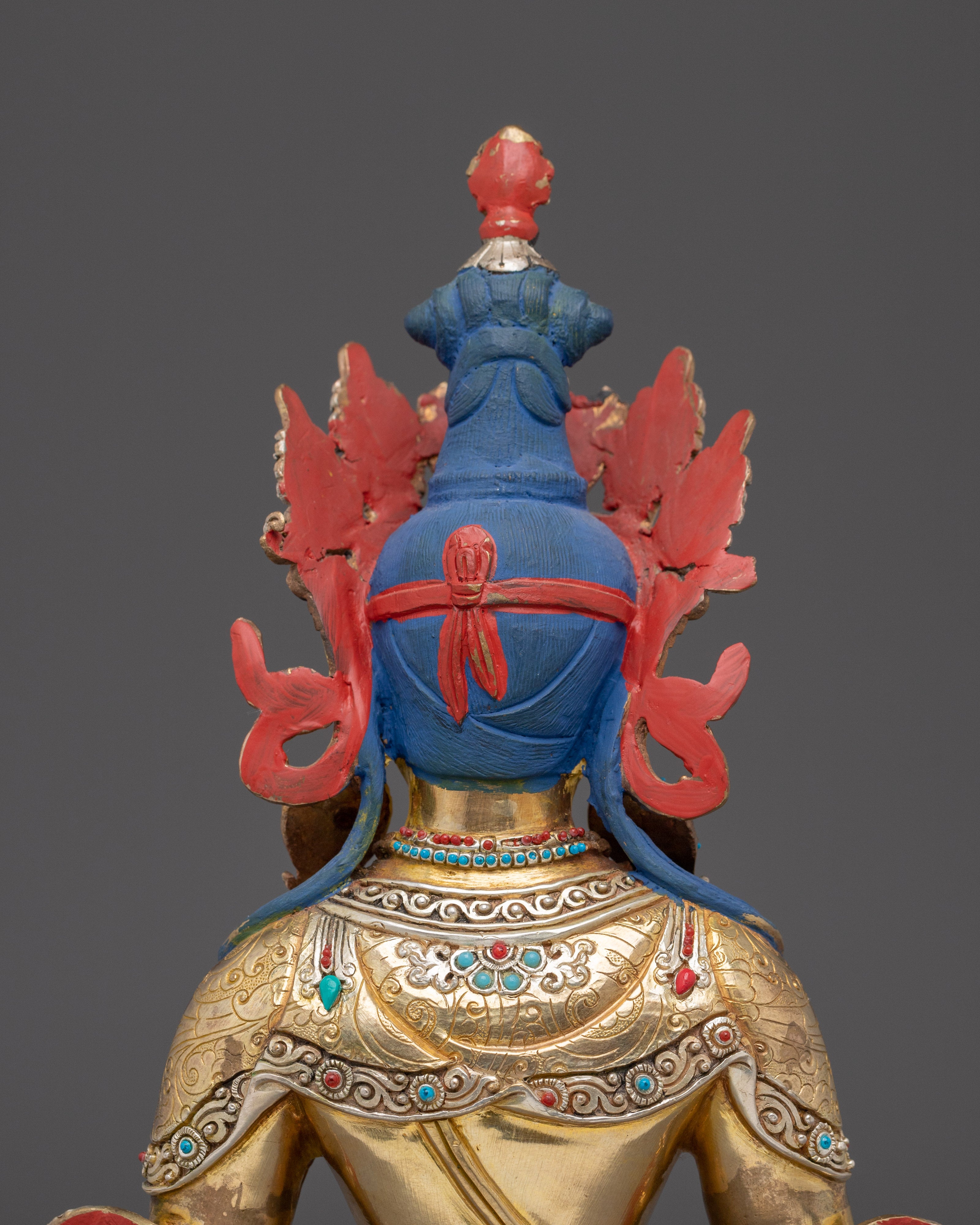 Artwork of Golden Amitayus Bodhisattva | Buddha of Long-life