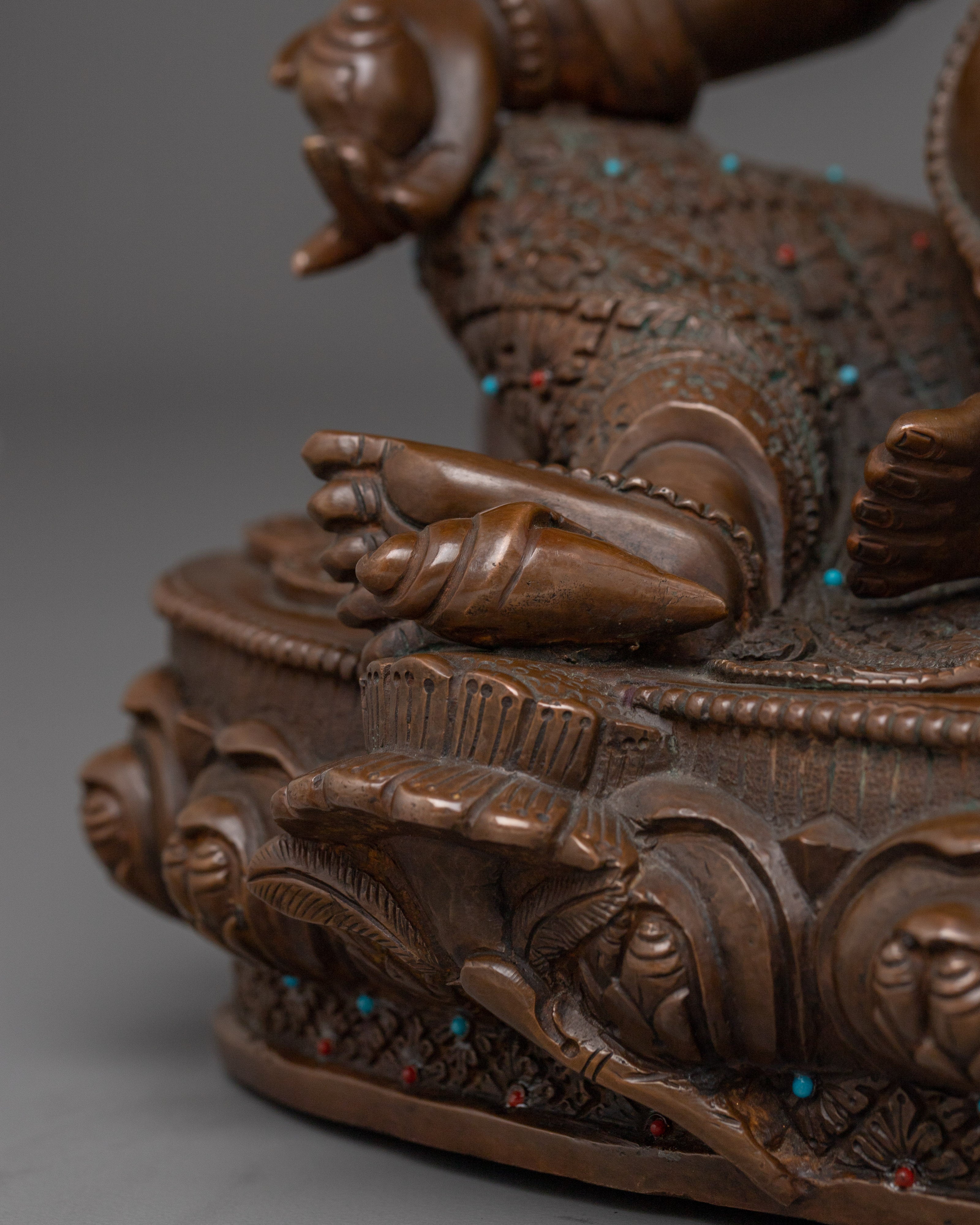 Dzambhala Statue For Wealth Abundance | Buddhist Kubera