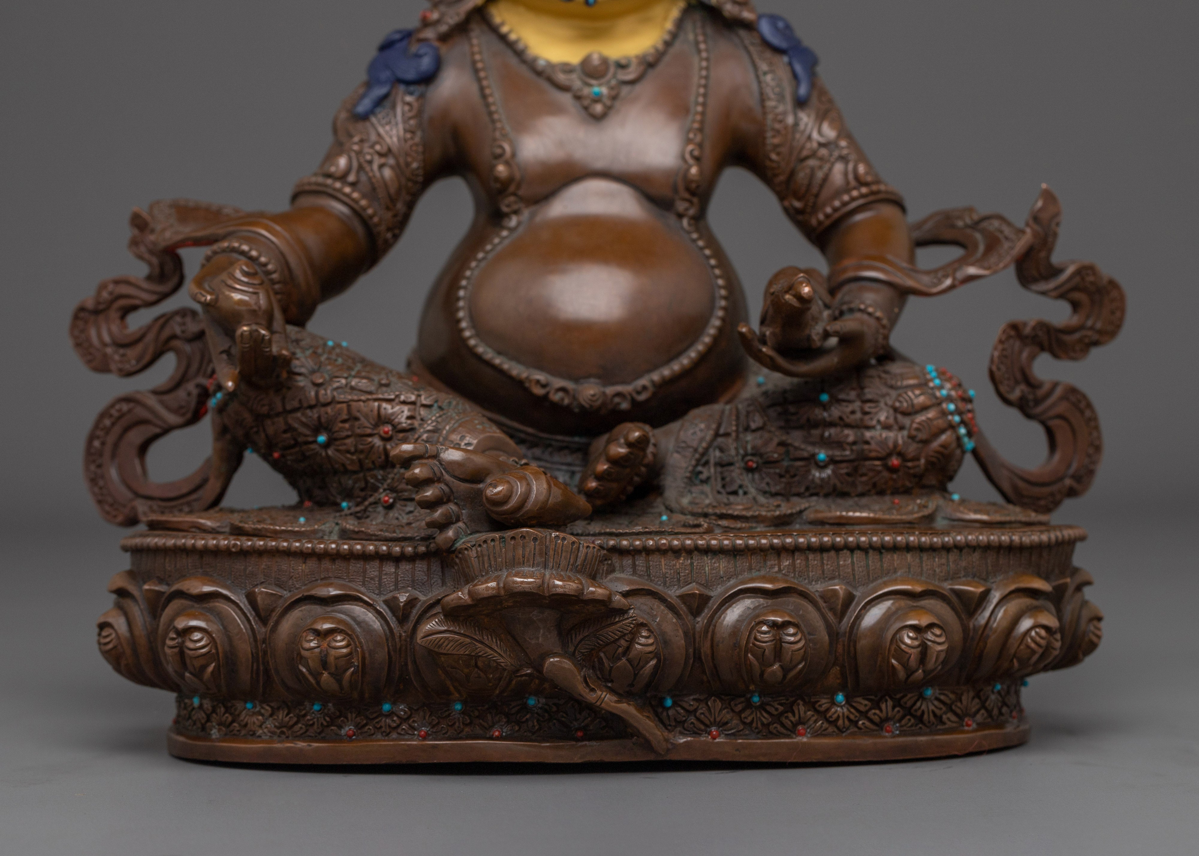 Dzambhala Statue For Wealth Abundance | Buddhist Kubera