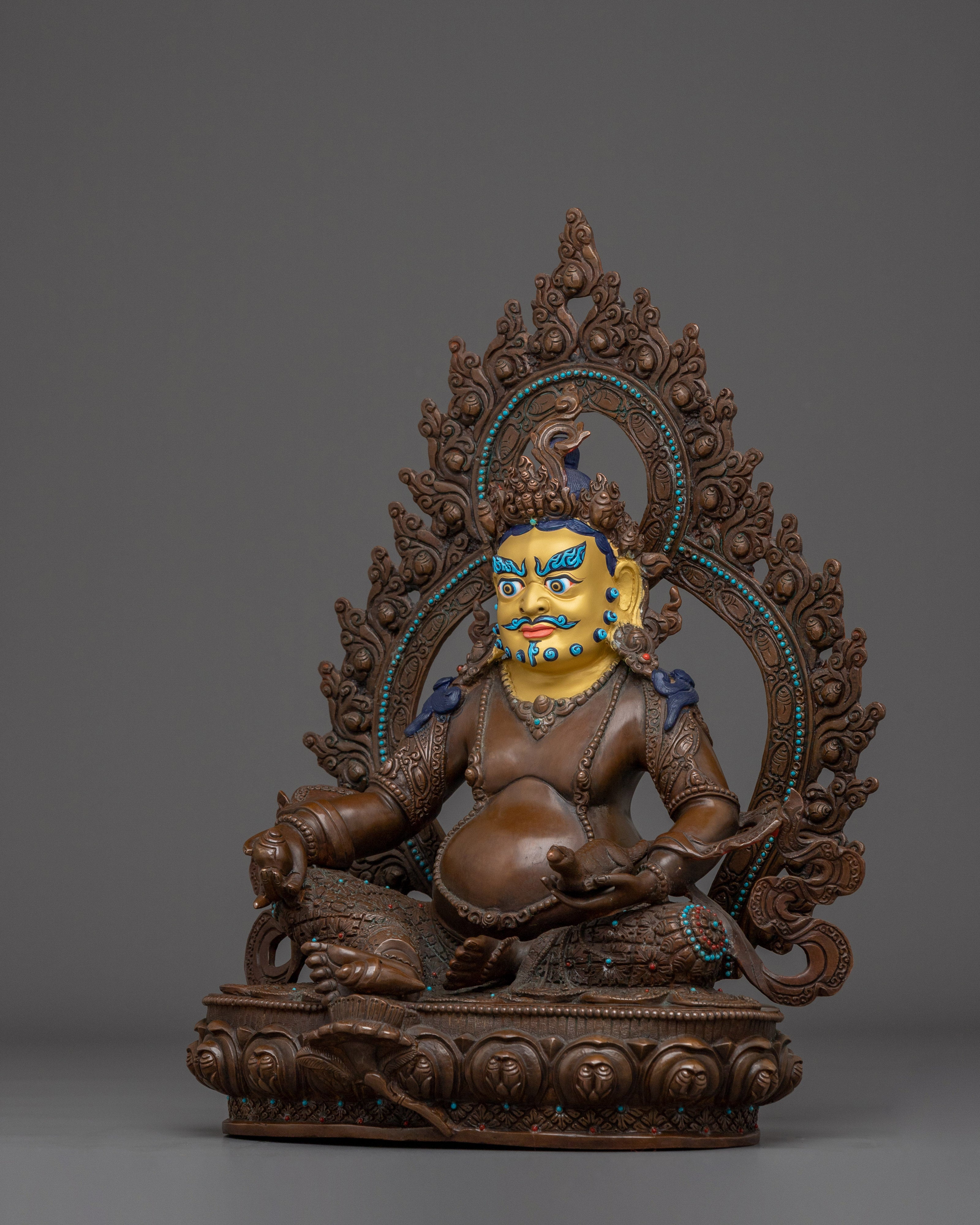Dzambhala Statue For Wealth Abundance | Buddhist Kubera