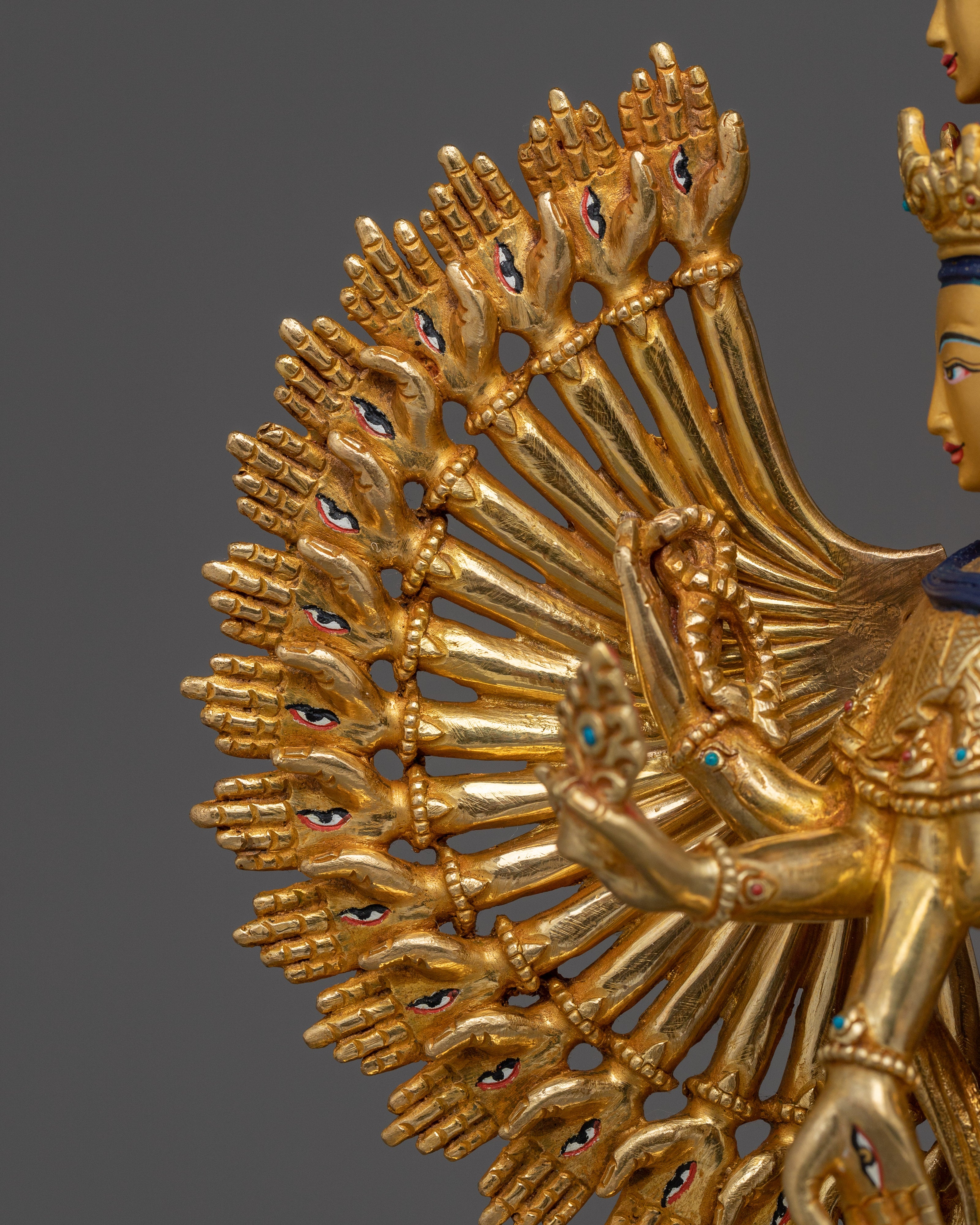 Compassionate 1000 Armed Chenrezig Statue