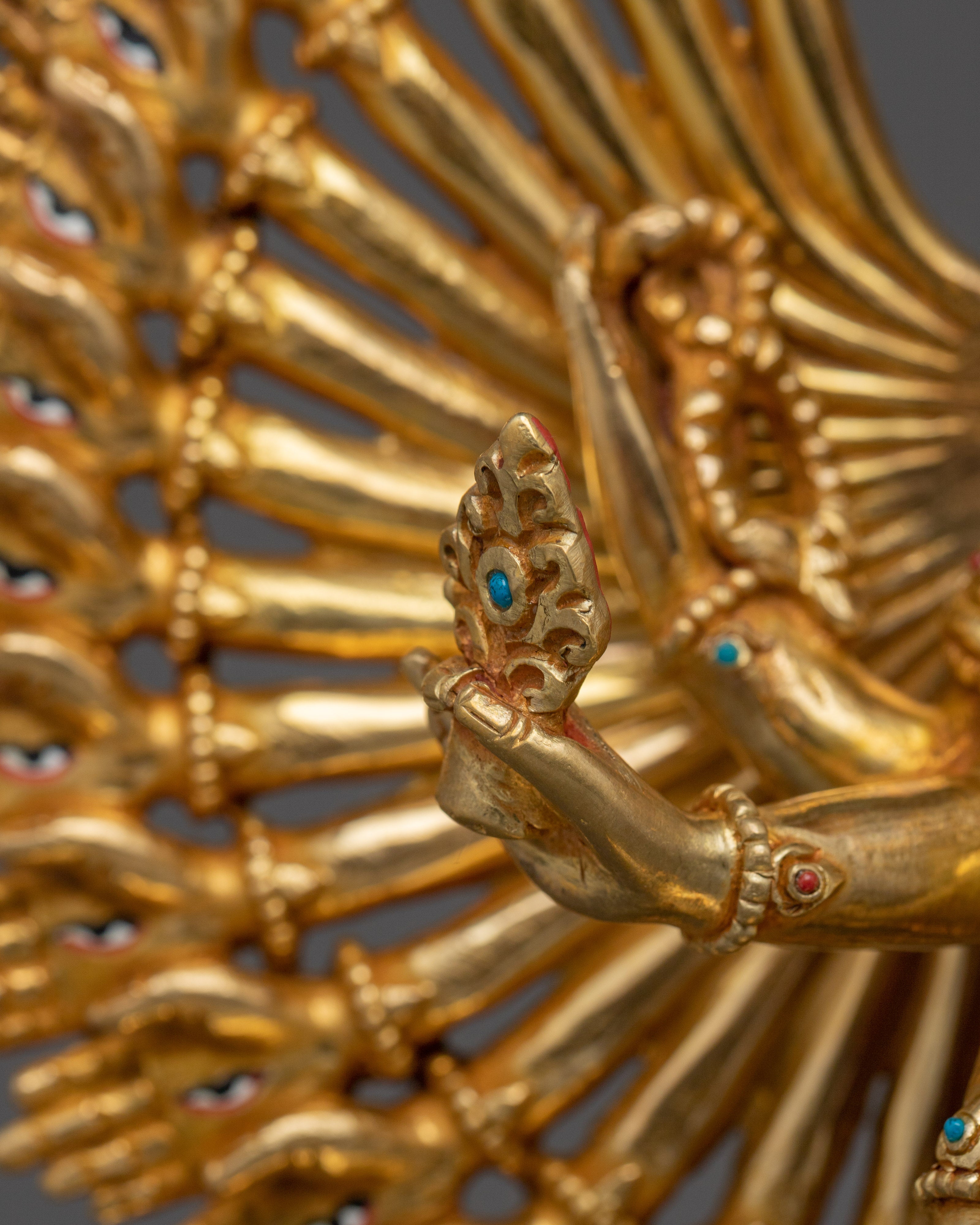Compassionate 1000 Armed Chenrezig Statue
