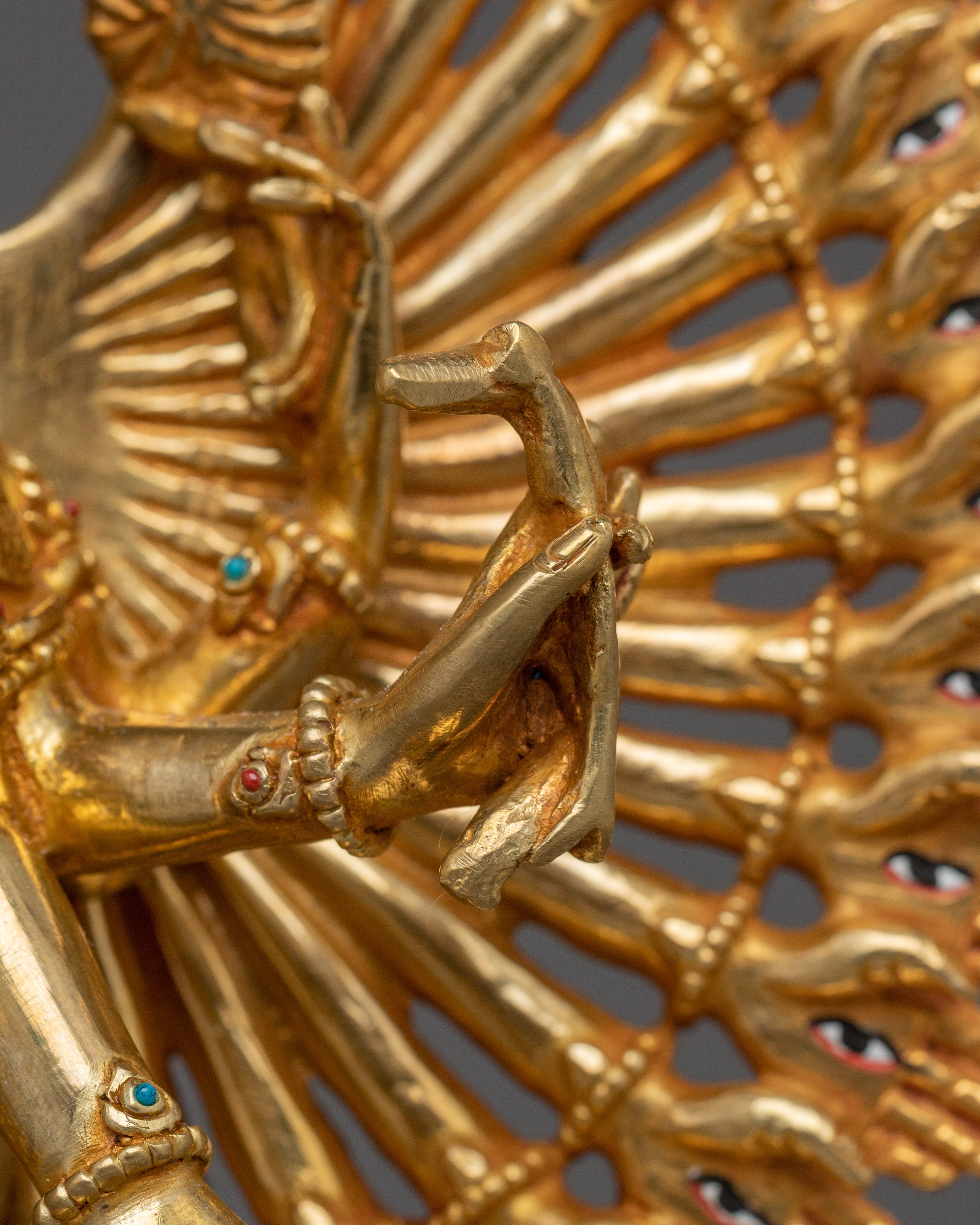Compassionate 1000 Armed Chenrezig Statue