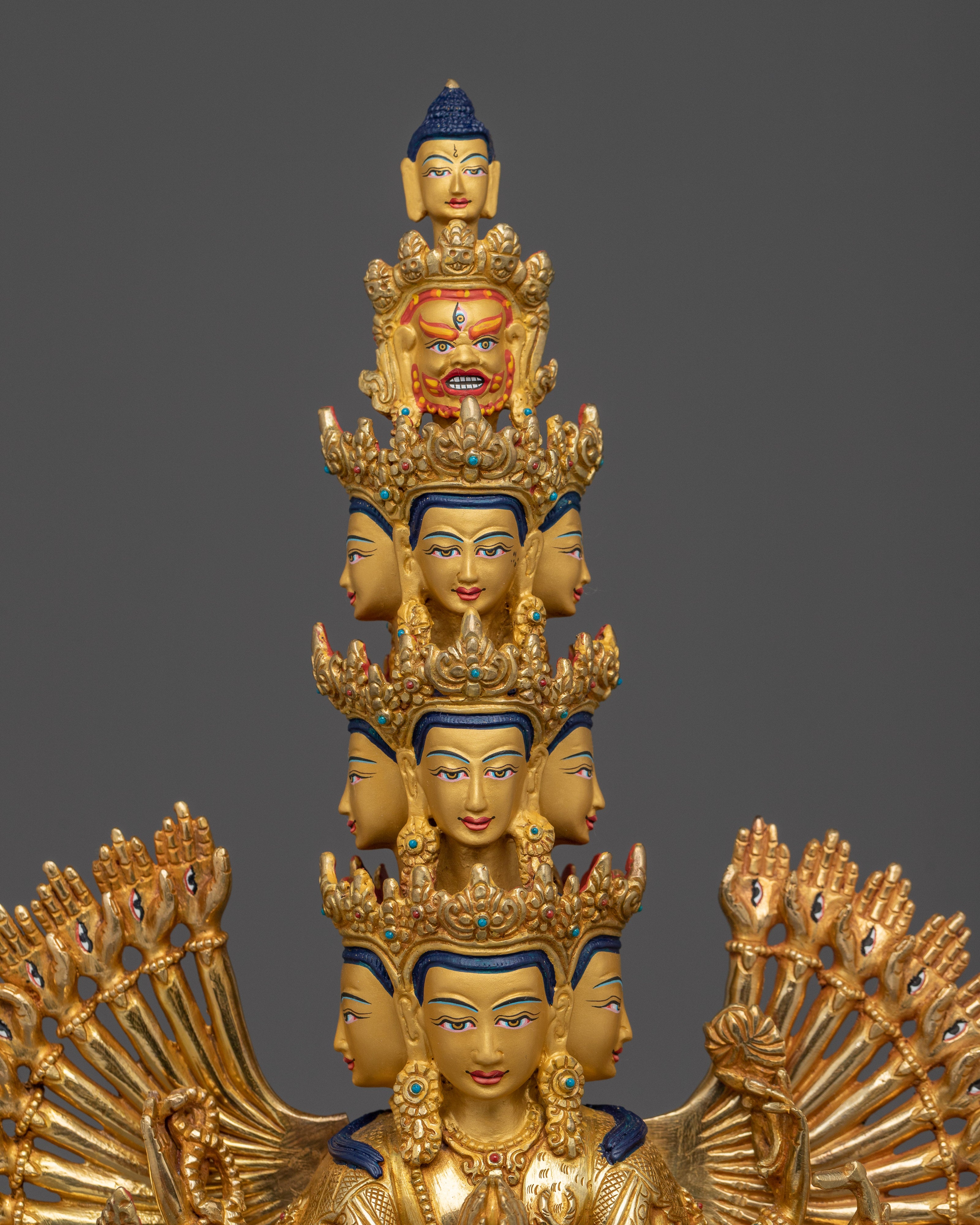 Compassionate 1000 Armed Chenrezig Statue