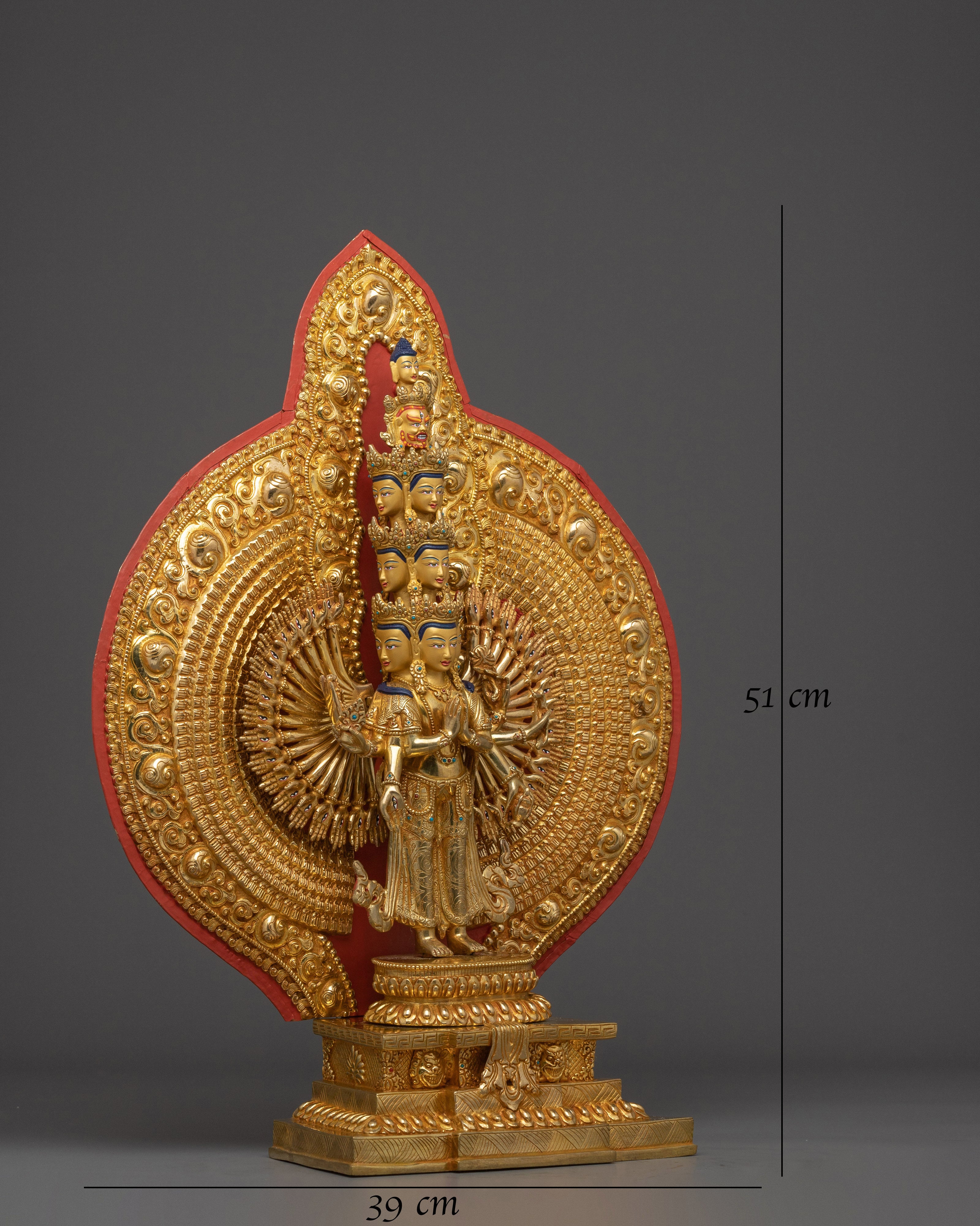 Compassionate 1000 Armed Chenrezig Statue