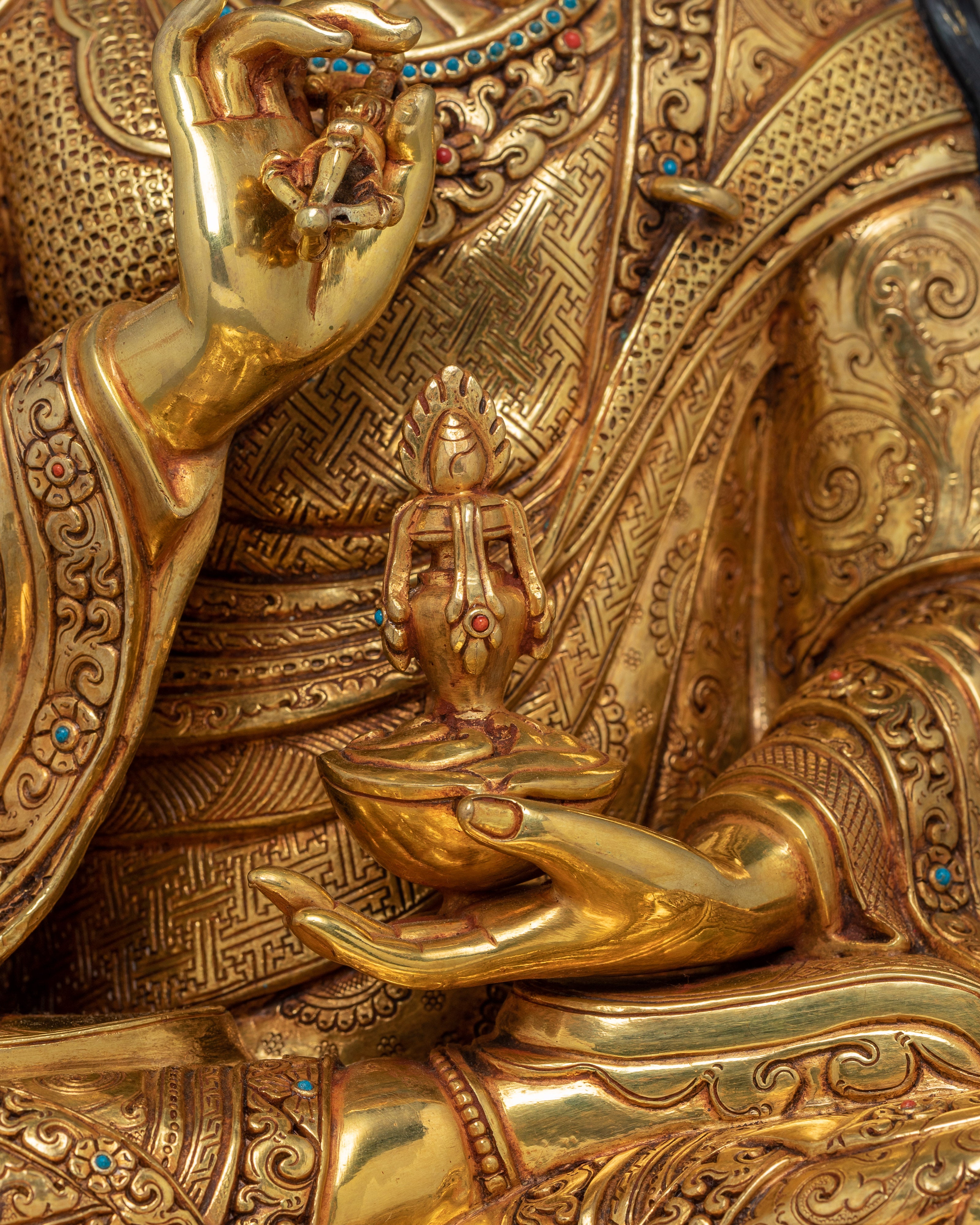 Guru Tsokye Dorje: The Padmasambhava Peaceful Form