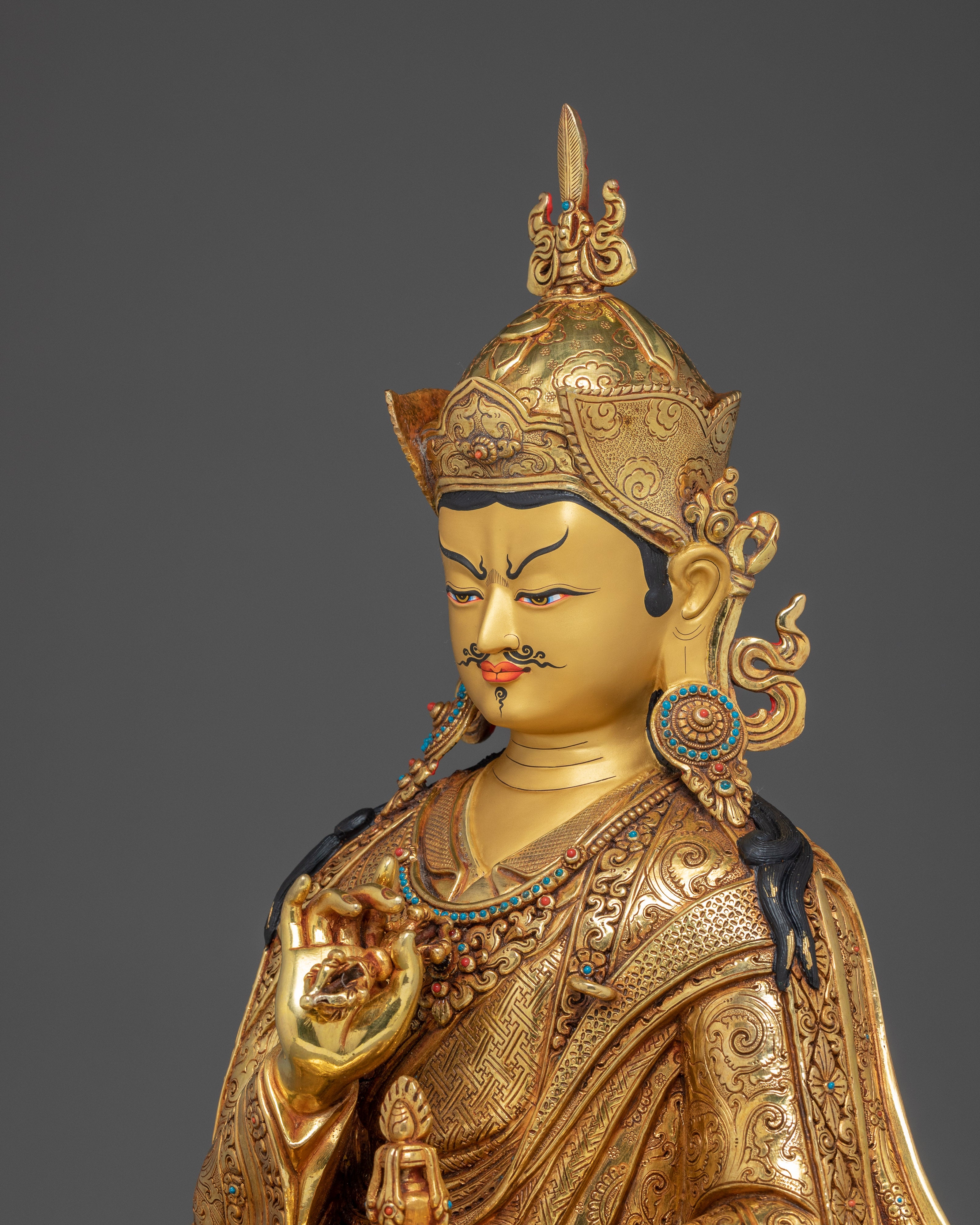 Guru Tsokye Dorje: The Padmasambhava Peaceful Form