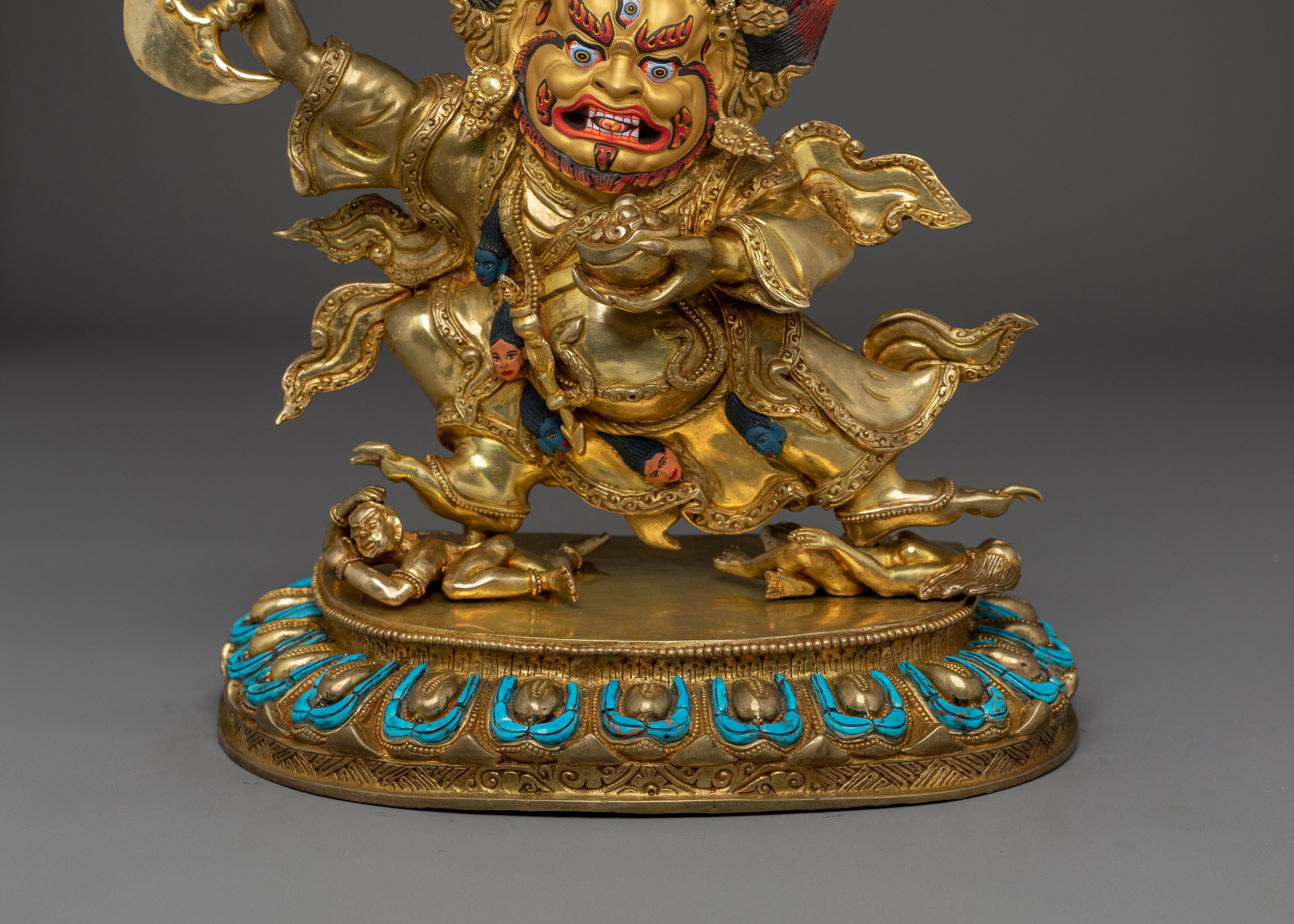 Mahakala Bernagchen Statue: The Dharma Protector