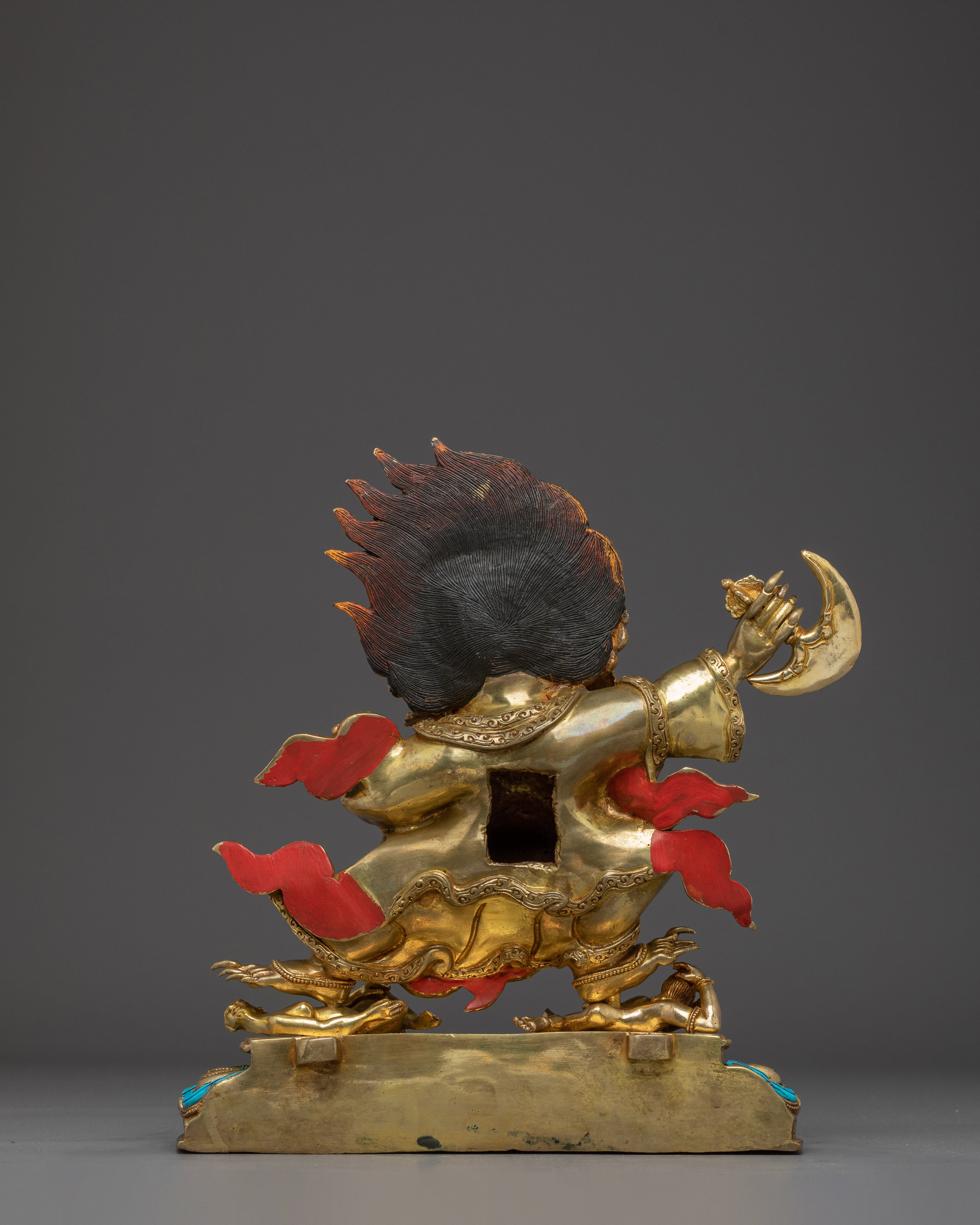 Mahakala Bernagchen Statue: The Dharma Protector