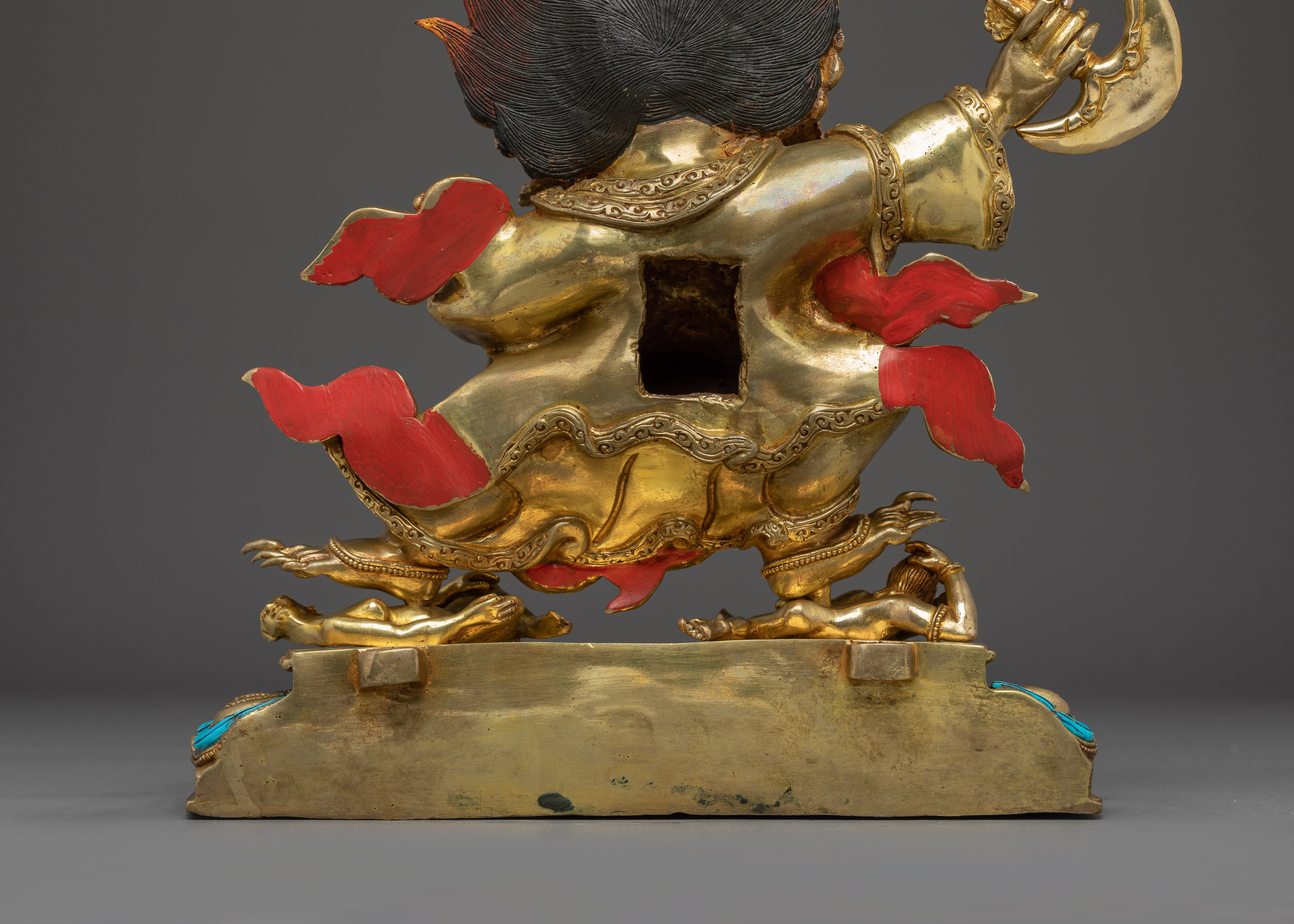 Mahakala Bernagchen Statue: The Dharma Protector