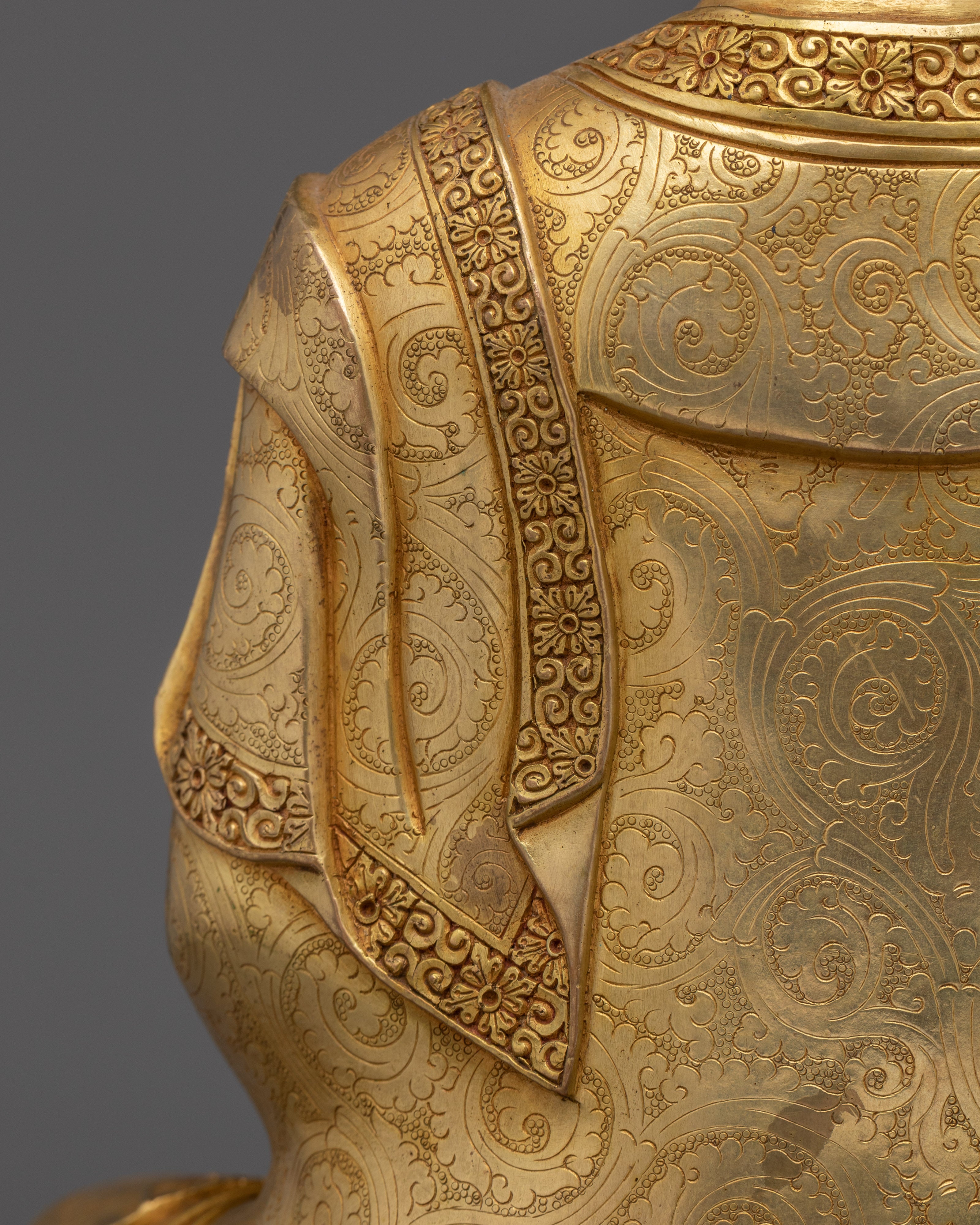 Shakyamuni Buddha Copper Statue: The Divine Dharma Teacher