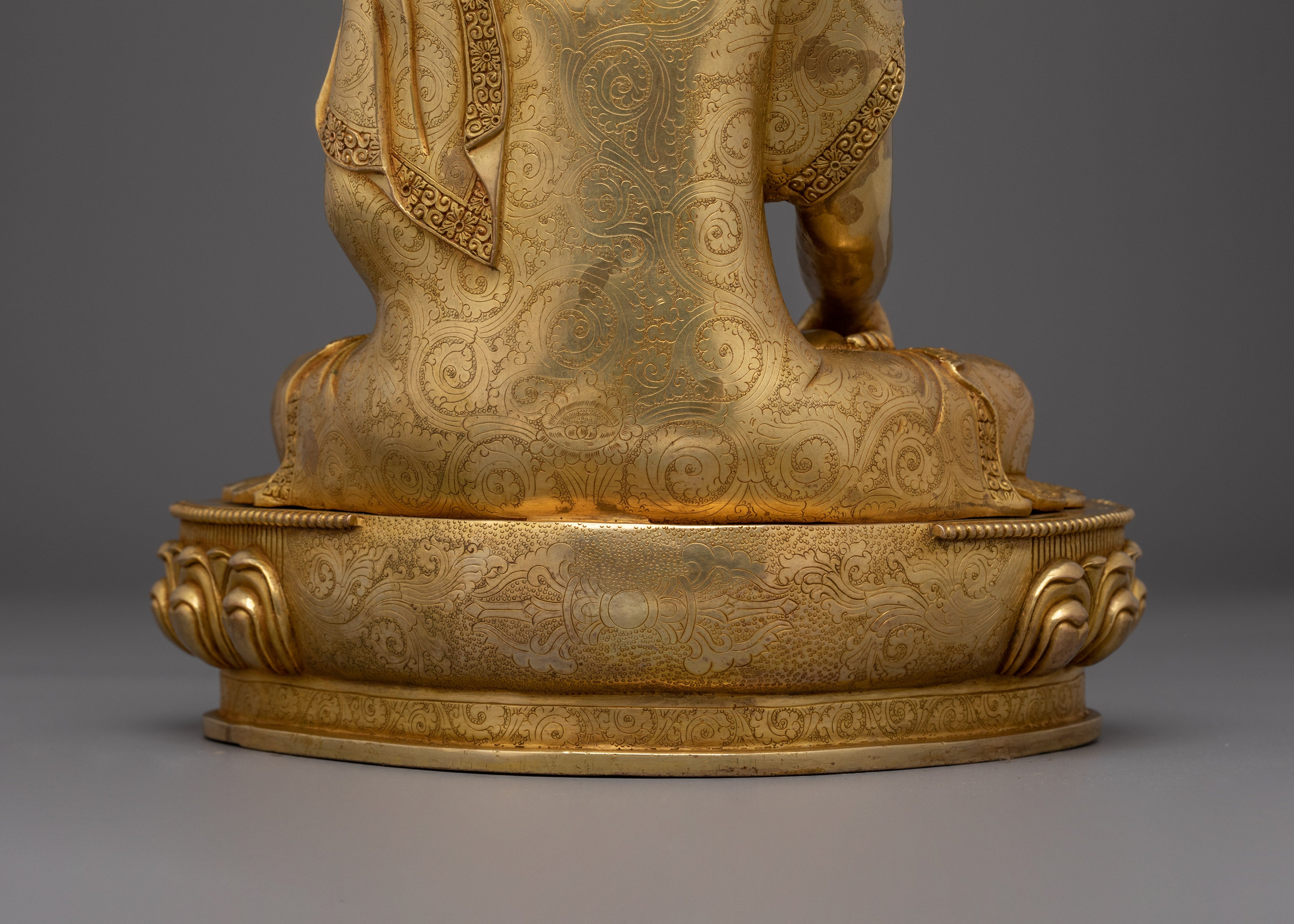 Shakyamuni Buddha Copper Statue: The Divine Dharma Teacher