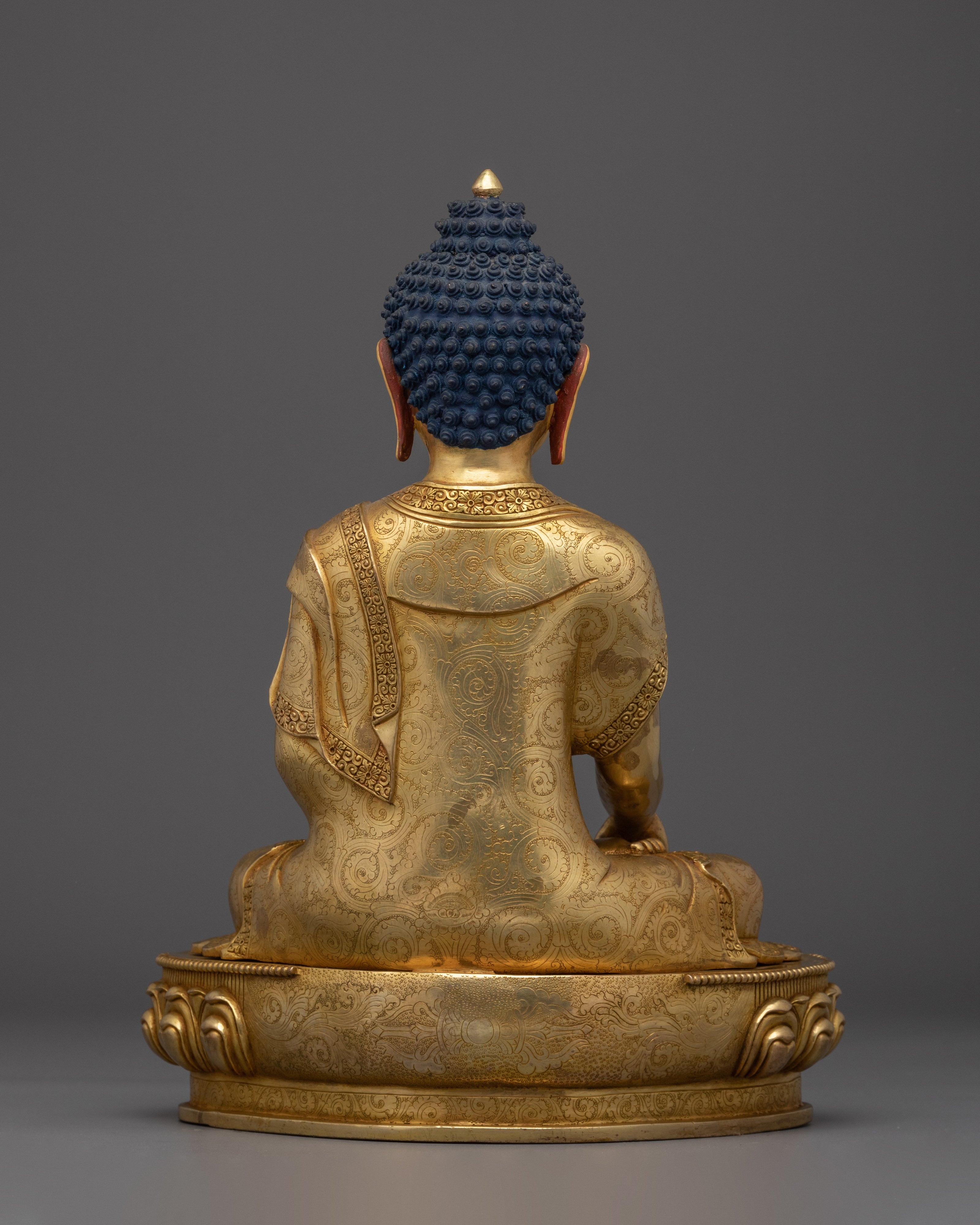 Shakyamuni Buddha Copper Statue: The Divine Dharma Teacher