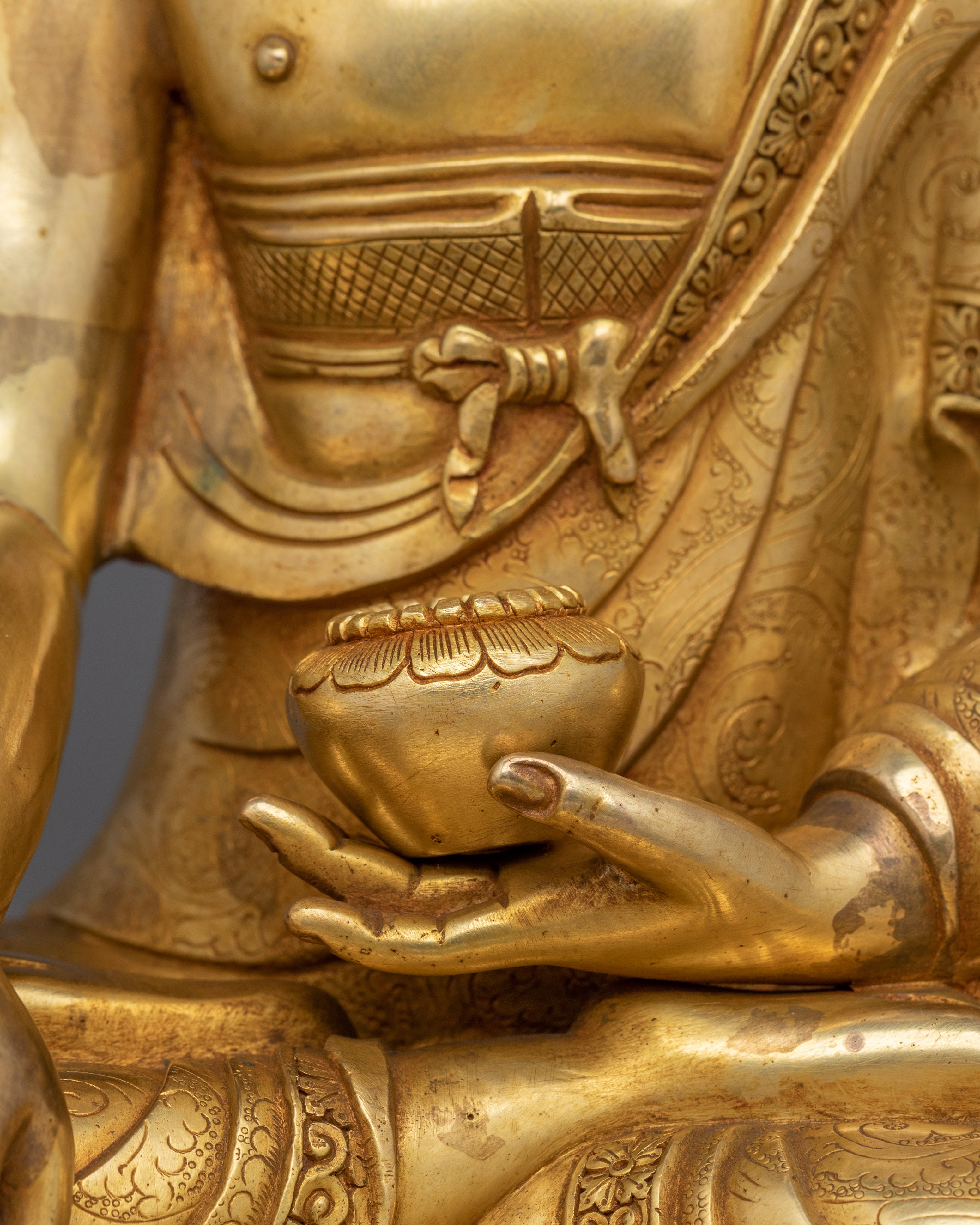 Shakyamuni Buddha Copper Statue: The Divine Dharma Teacher