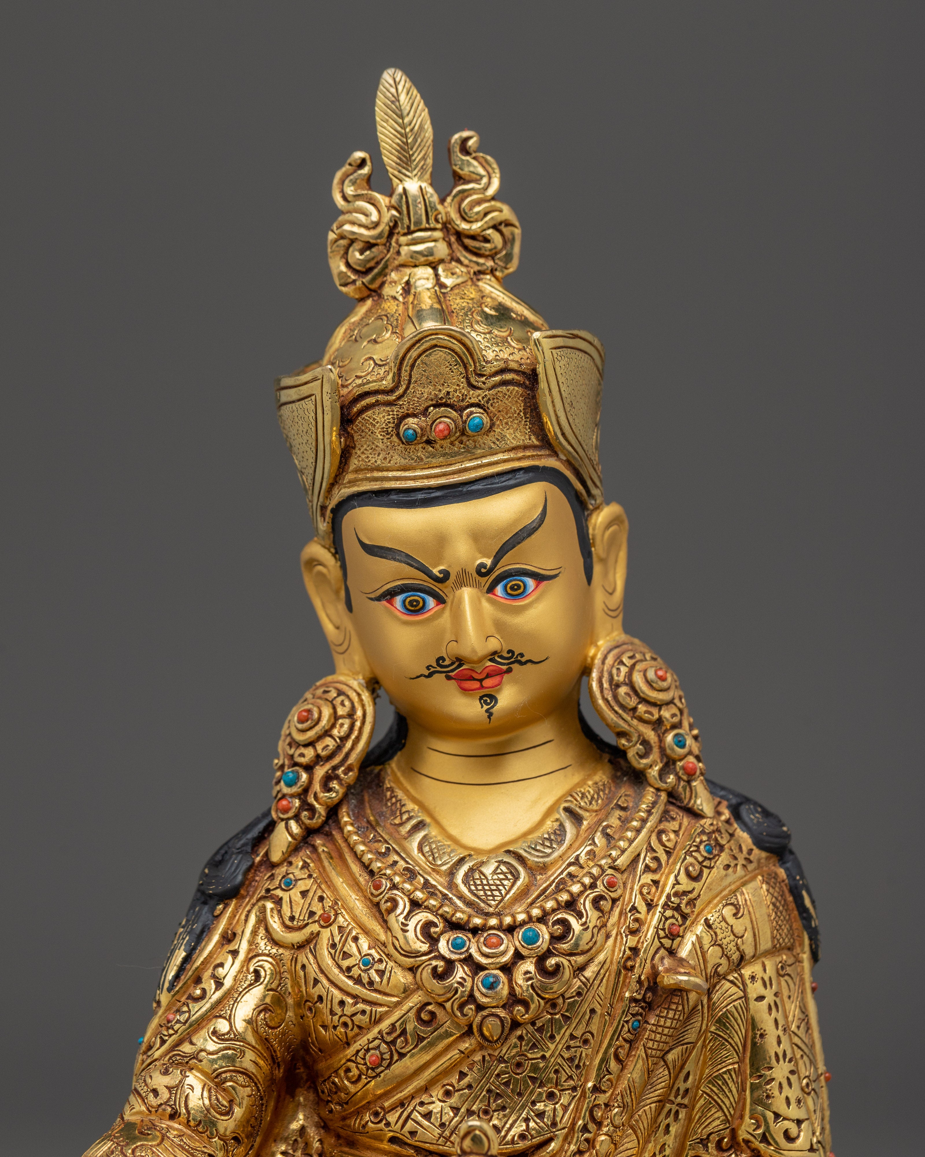 Divine Tantric Master Guru Rinpoche Statue