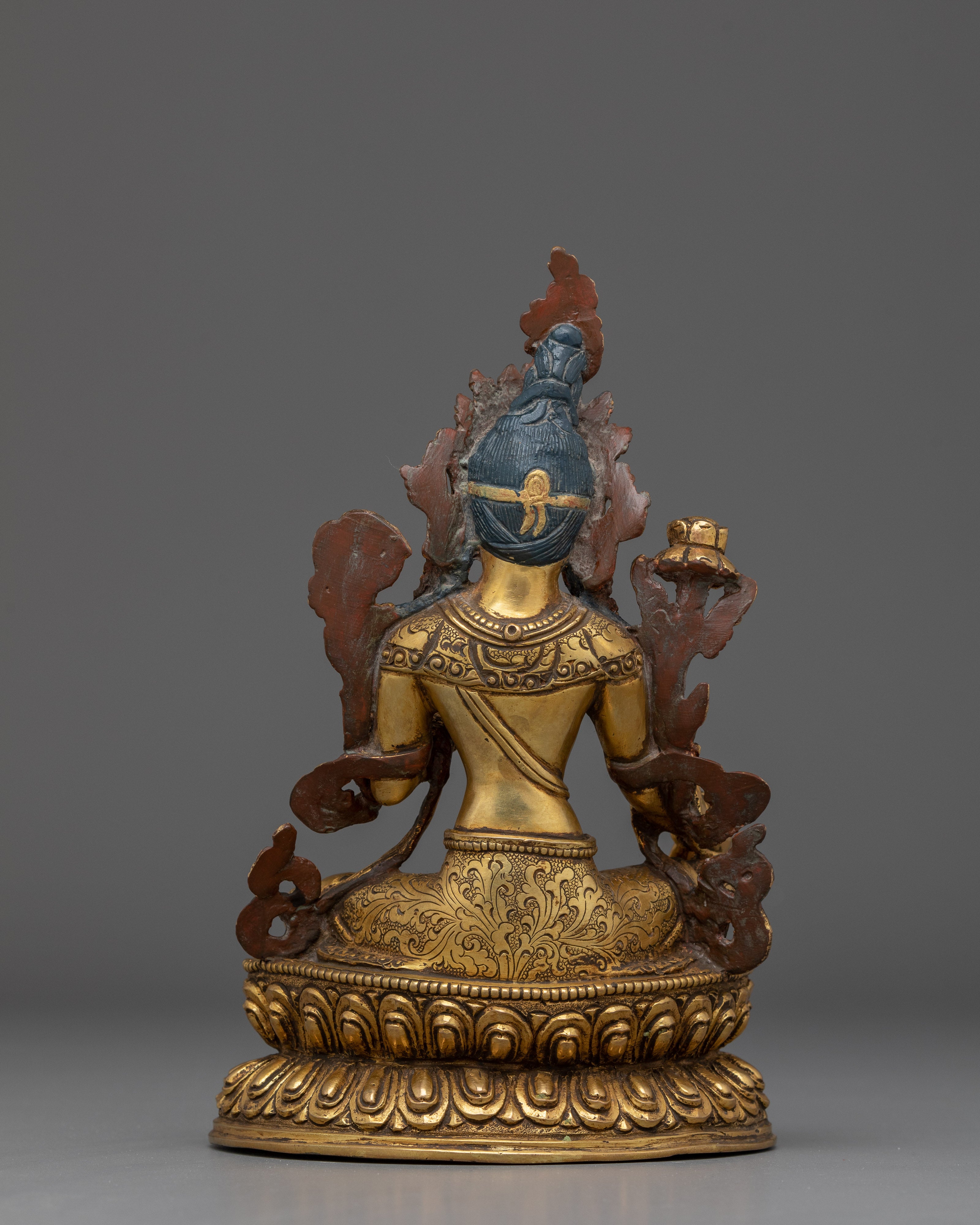 Compassionate Mother Green Tara Handmade Statue