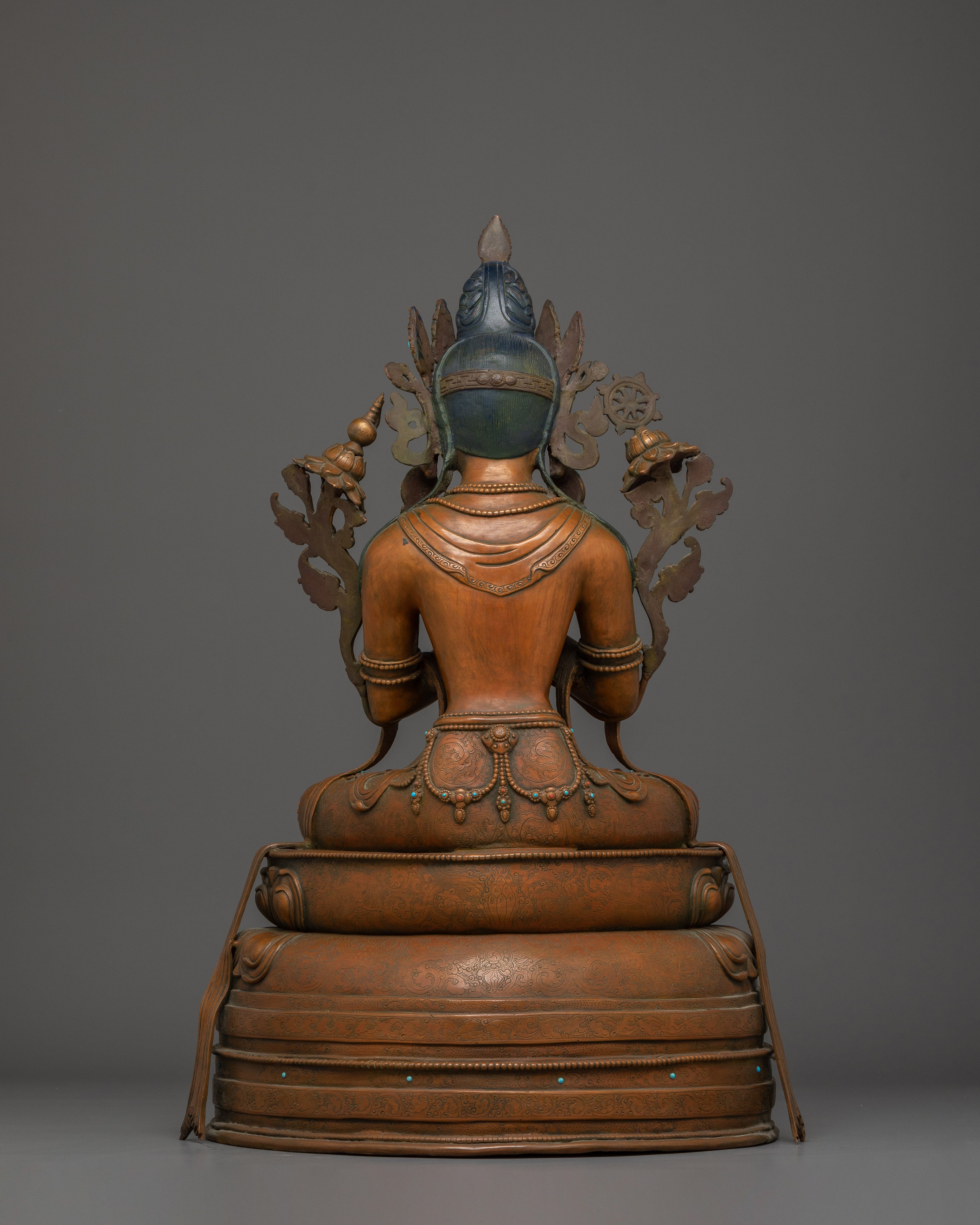 Handmade Maitreya Buddha Copper Statue
