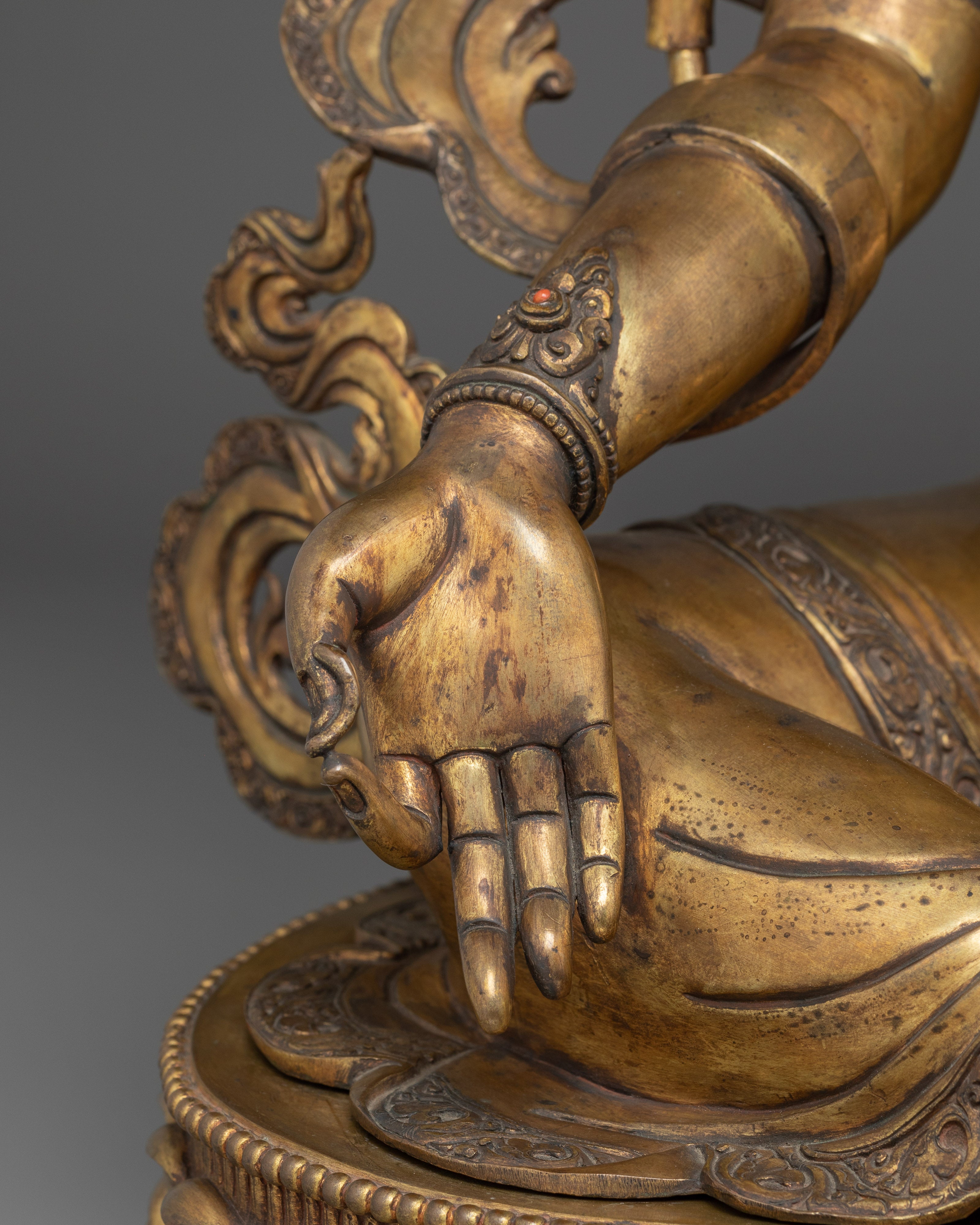 Green Tara Statue: Mother of Swift Liberator