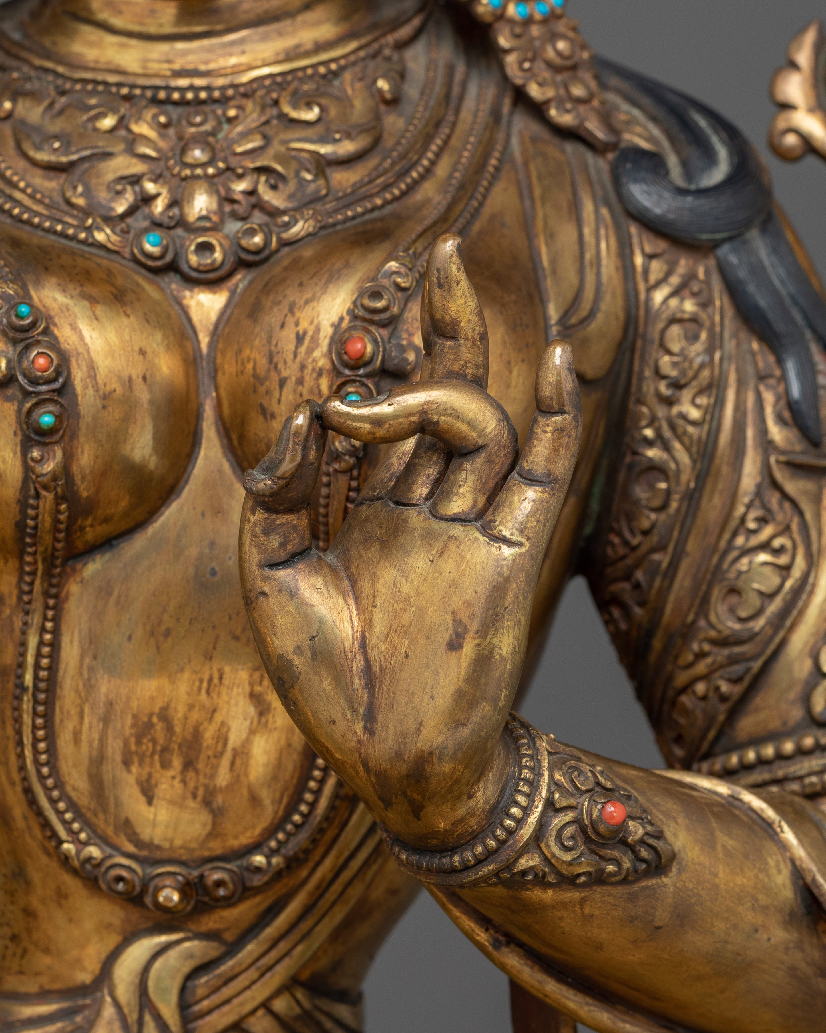 Green Tara Statue: Mother of Swift Liberator