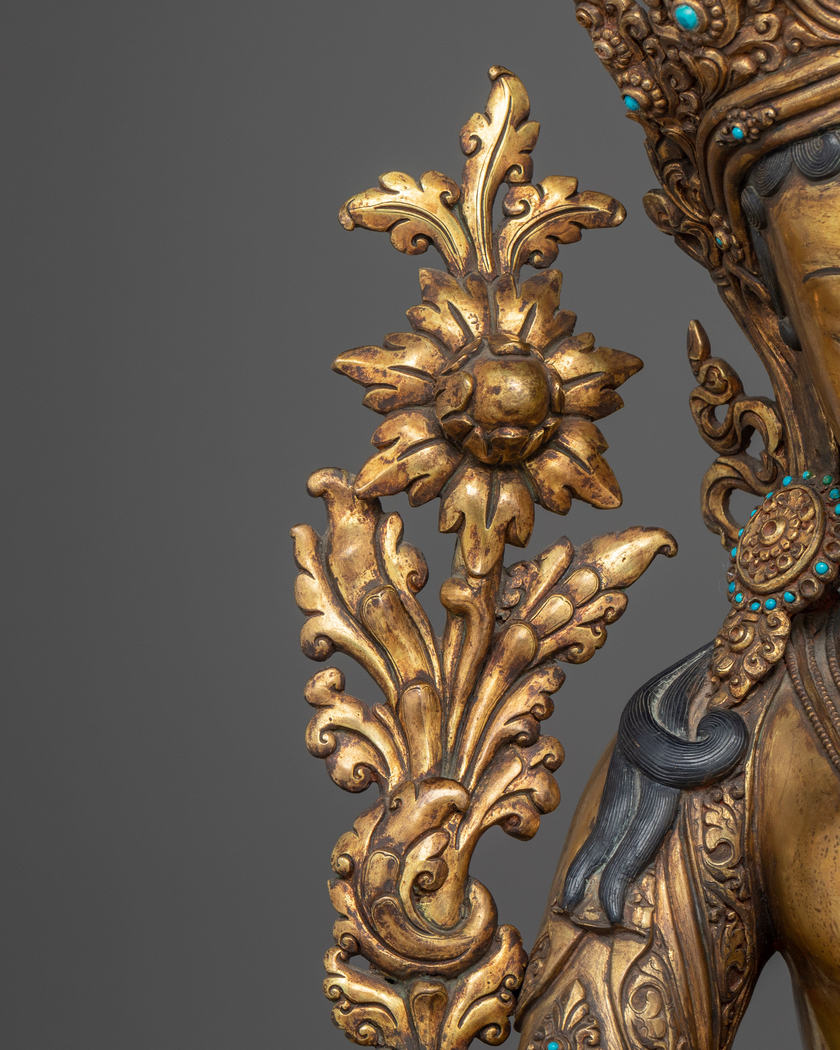 Green Tara Statue: Mother of Swift Liberator