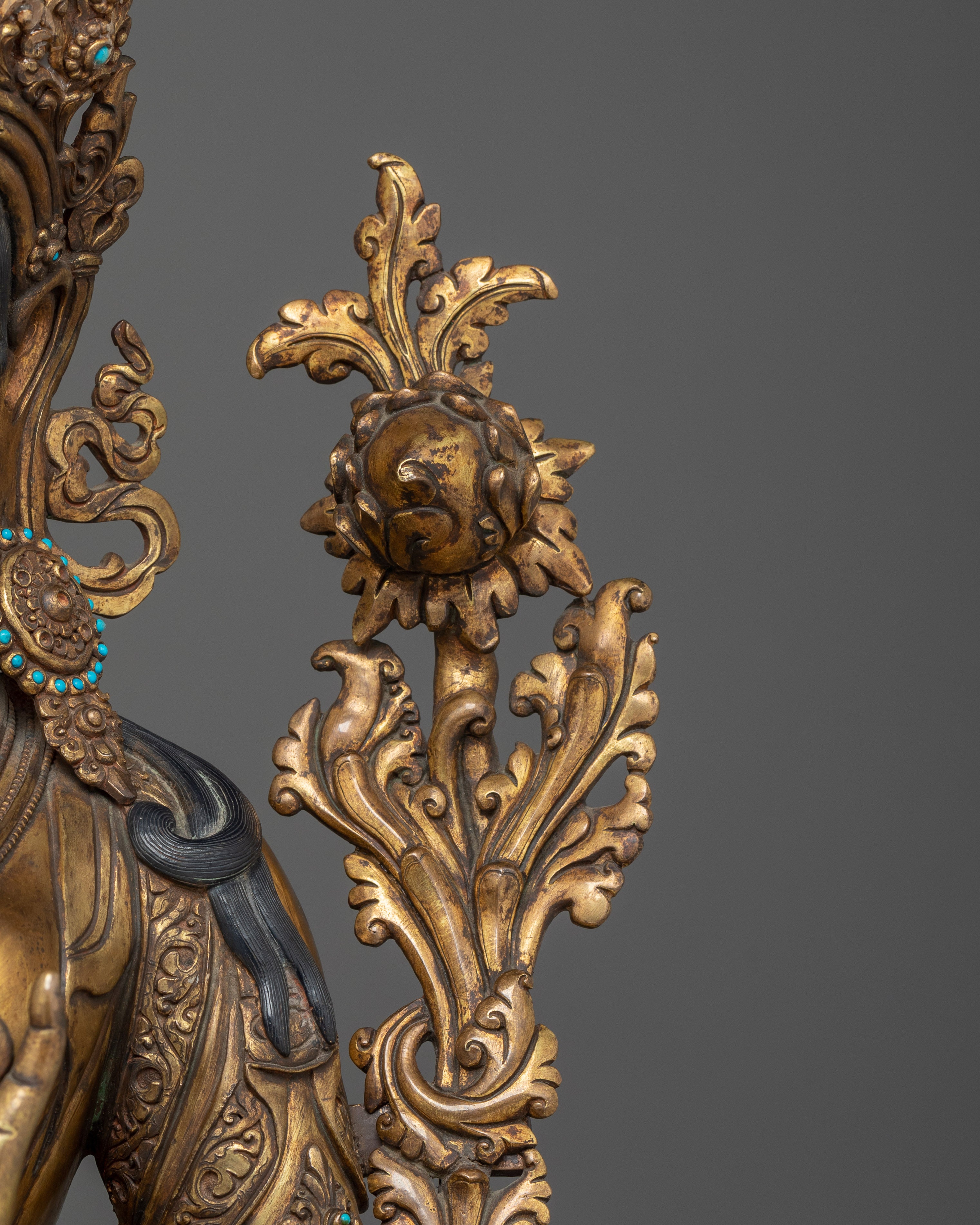 Green Tara Statue: Mother of Swift Liberator