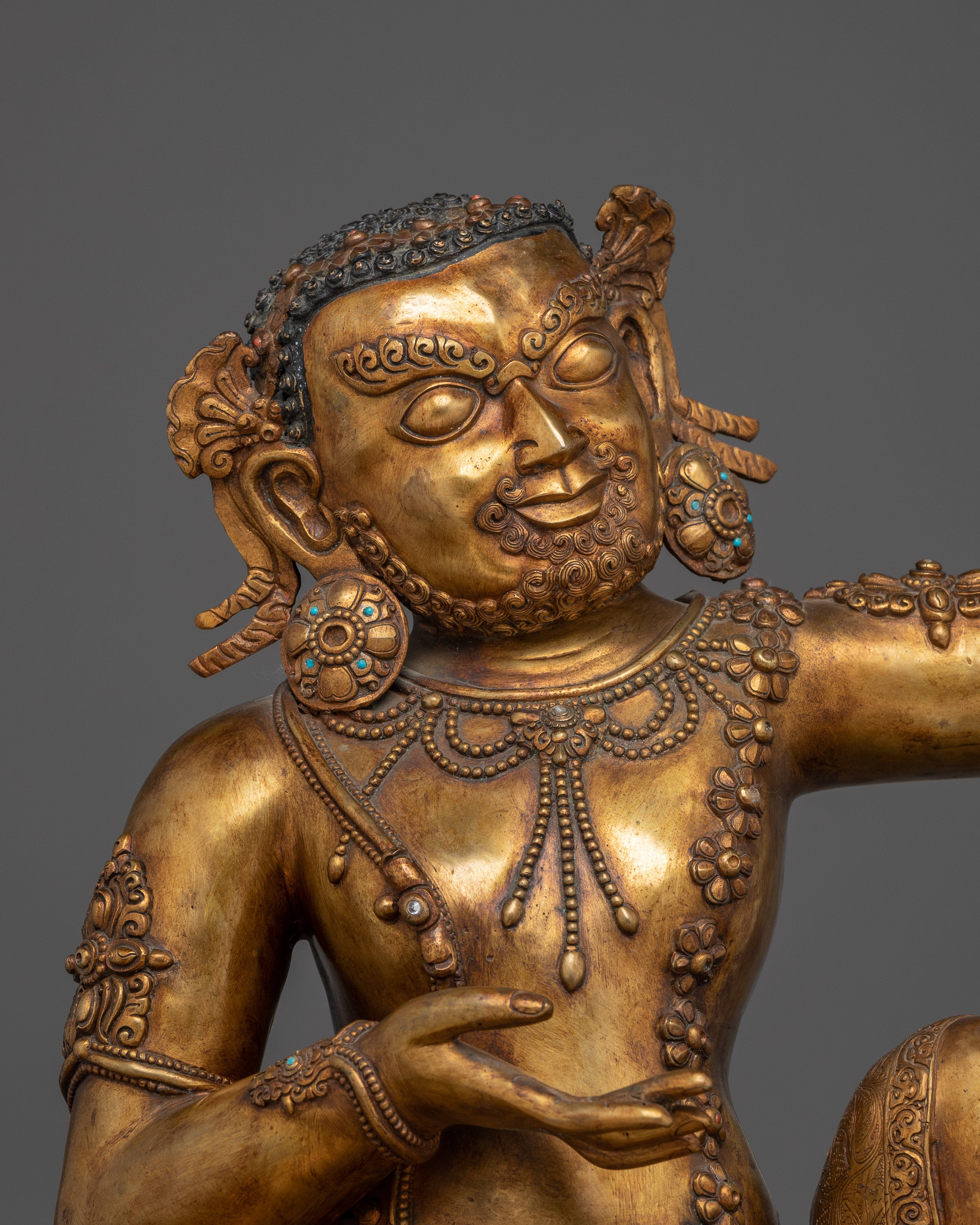 Yogi practitioner Virupa Statue | Spiritual Attainment