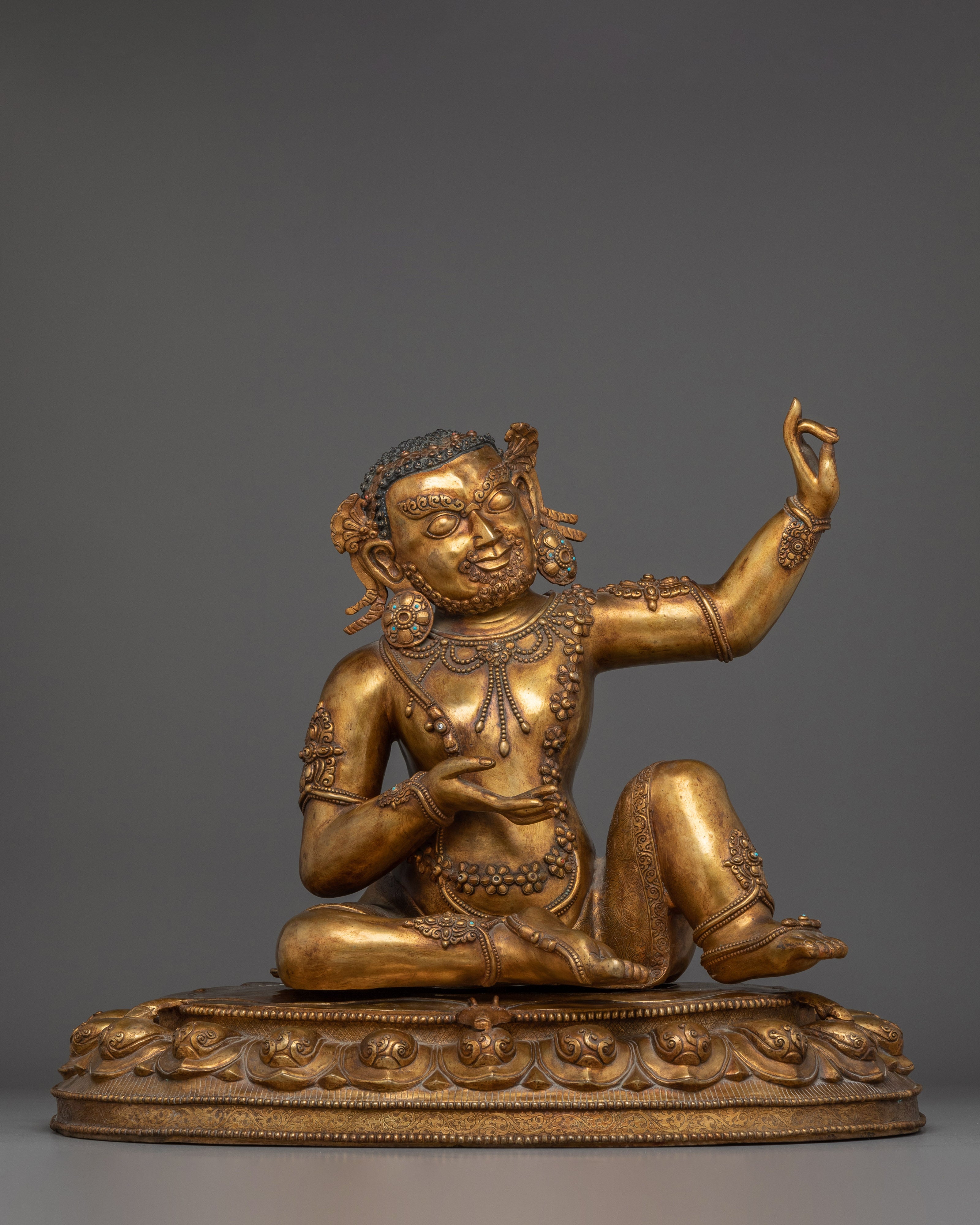 Yogi practitioner Virupa Statue