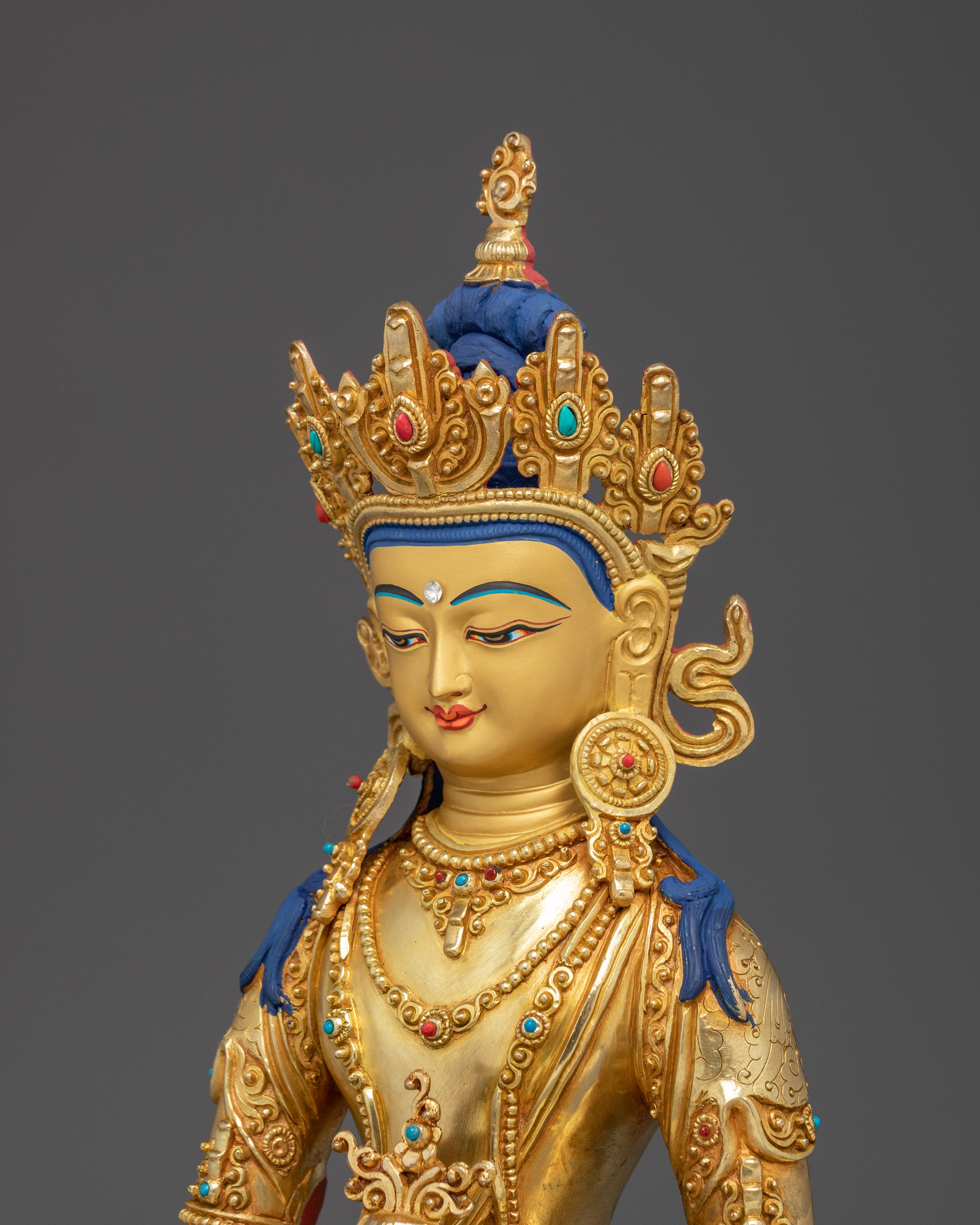 Artwork of Kshitigarbha Icon Bodhisattva | Jizo Bosatsu Statue