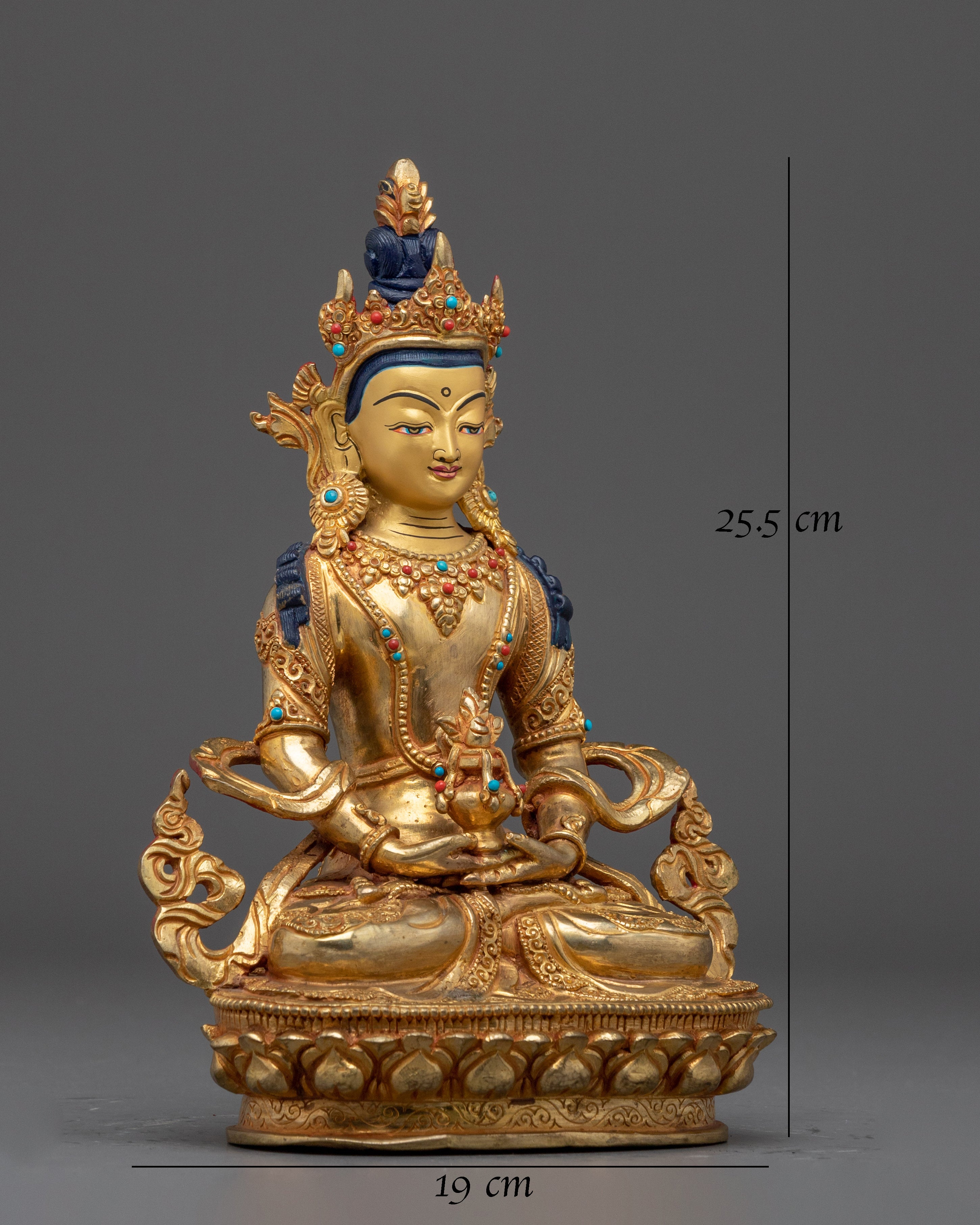 Artwork of Amitayus Icon Bodhisattva