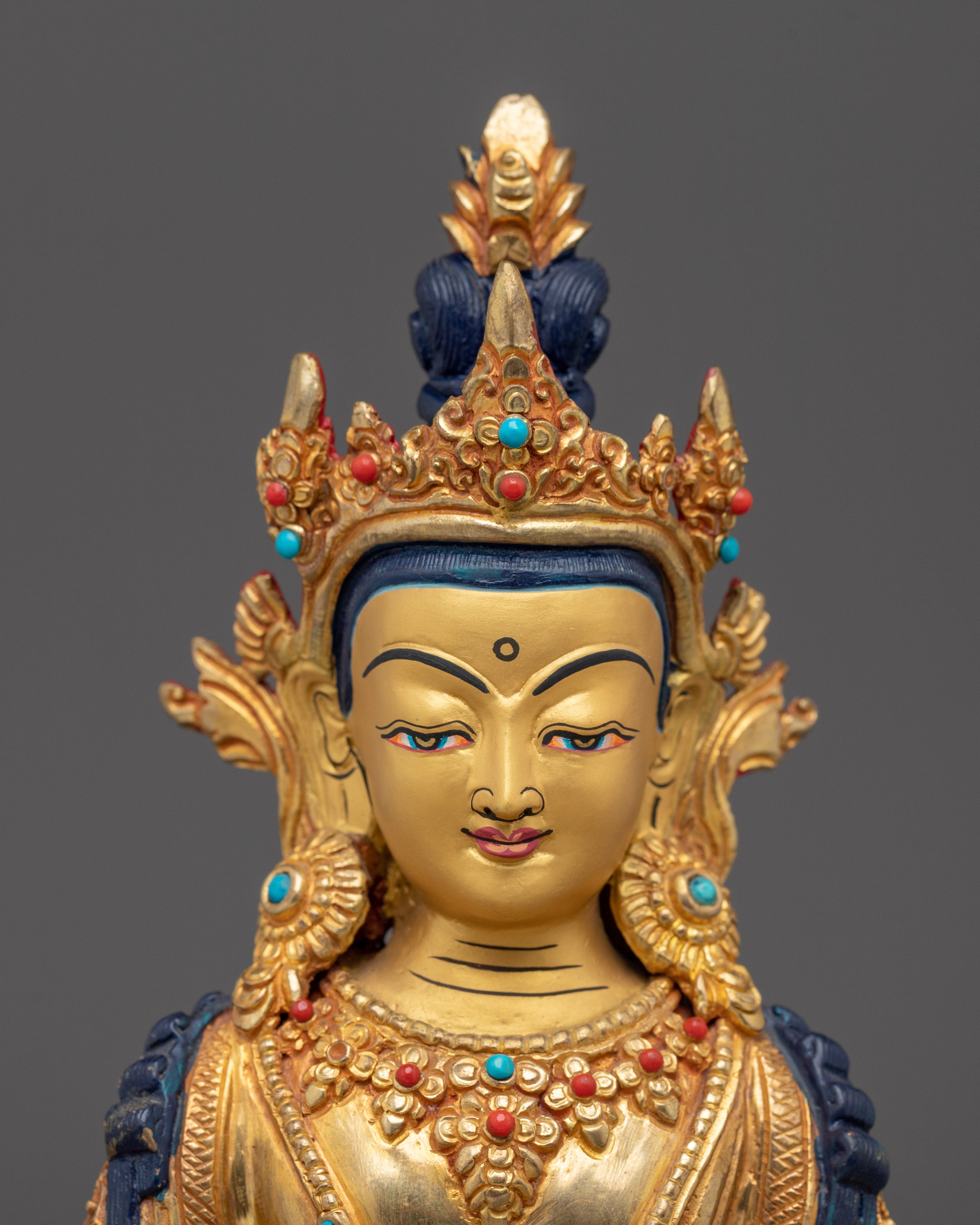Artwork of Amitayus Icon Bodhisattva | Buddha of Long-life