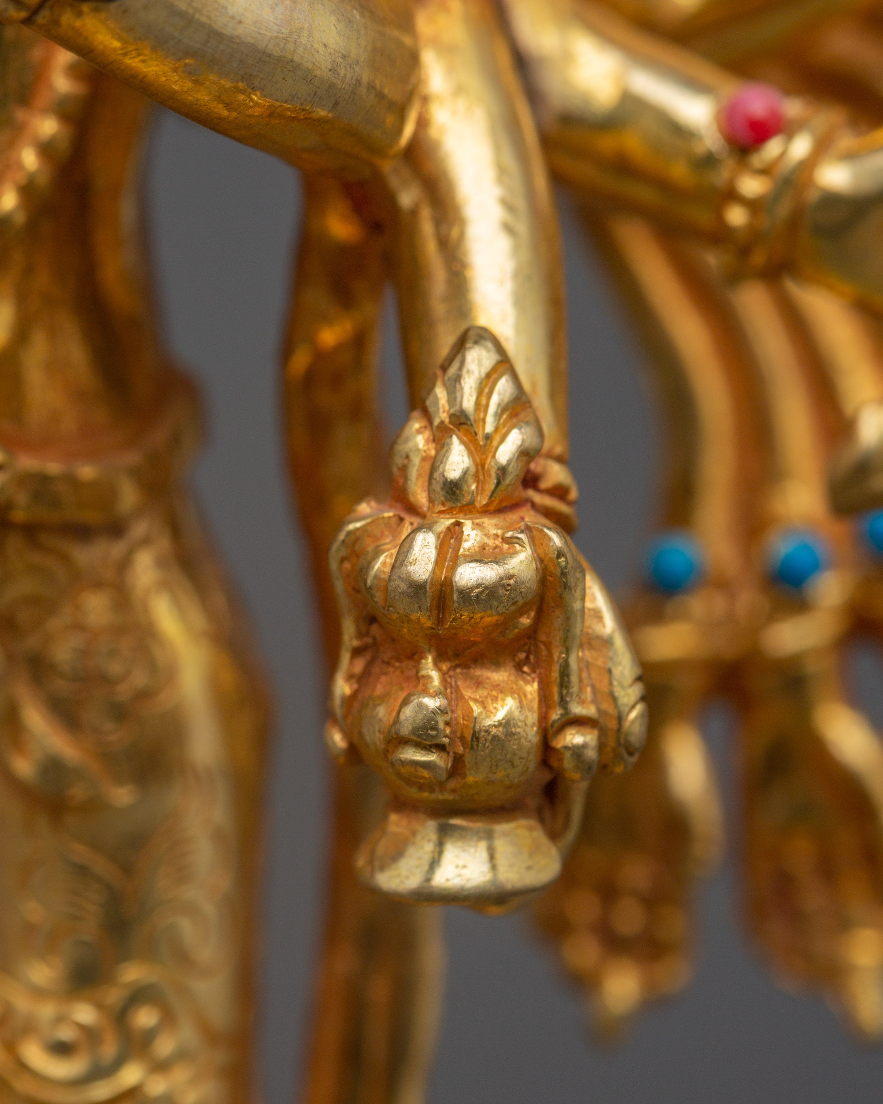 Handmade Thousand Armed Chenrezig Statue