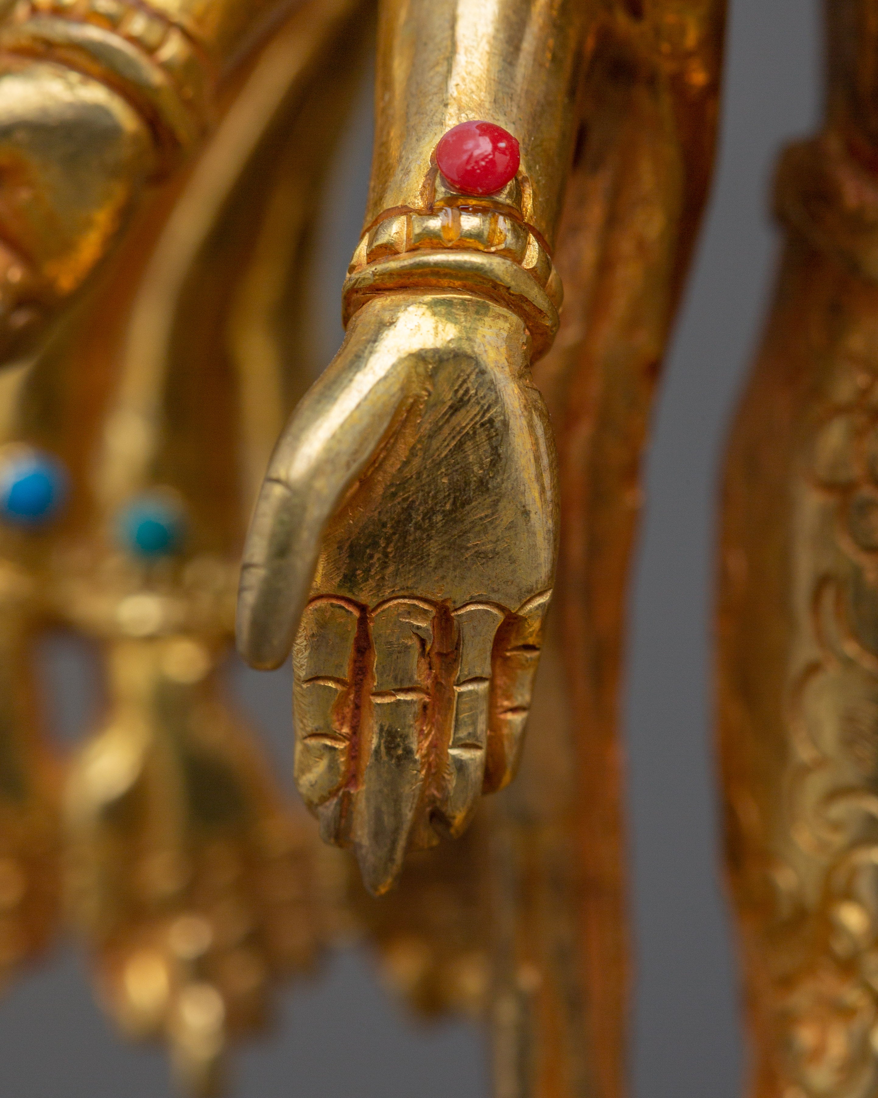 Handmade Thousand Armed Chenrezig Statue