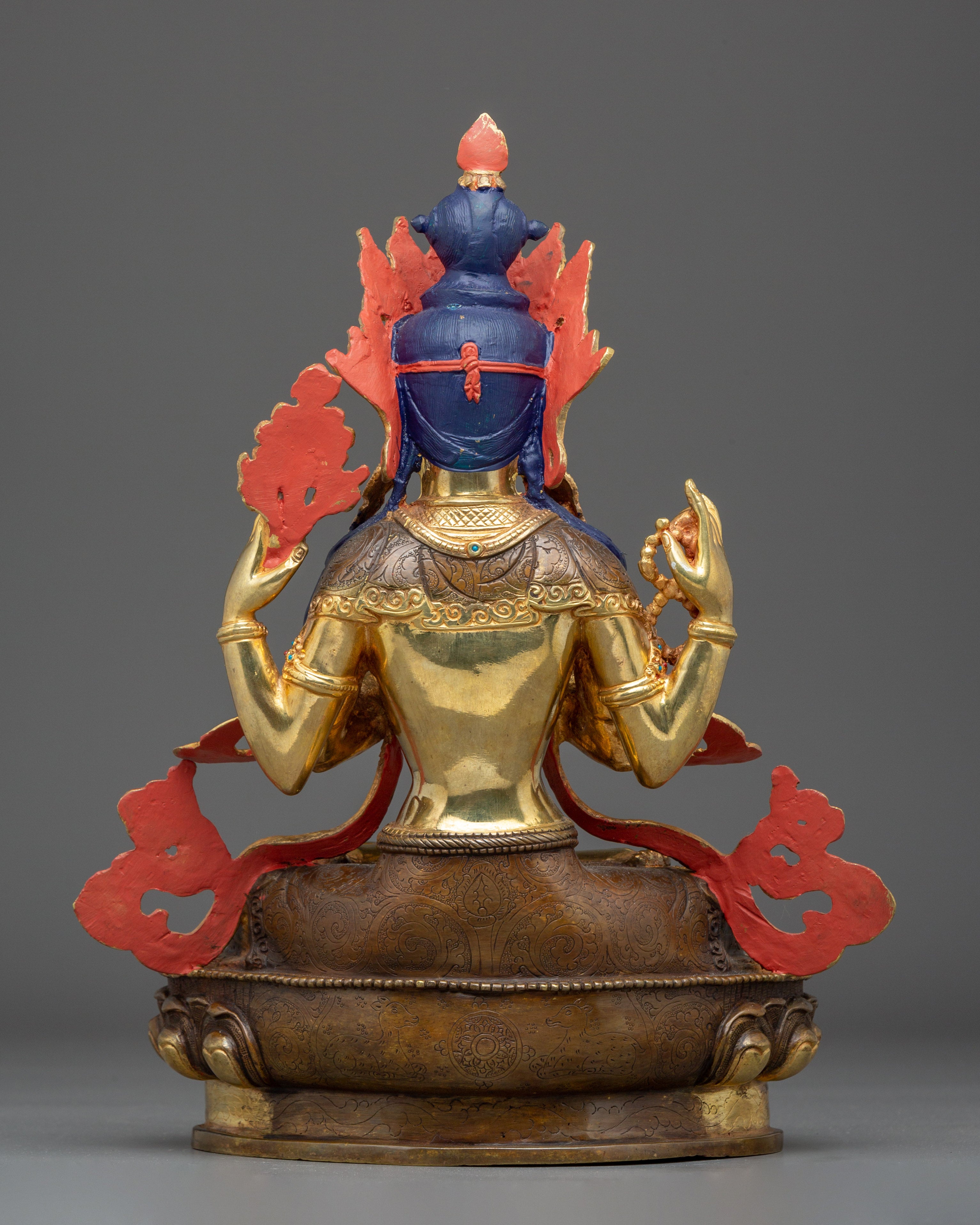 Statue of Chenrezig for Spiritual Decor